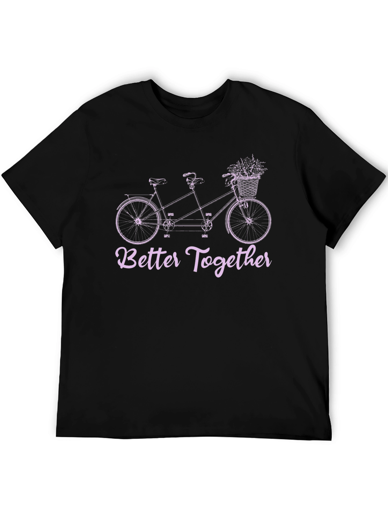 Better Together Tandem Bike Graphic Tee