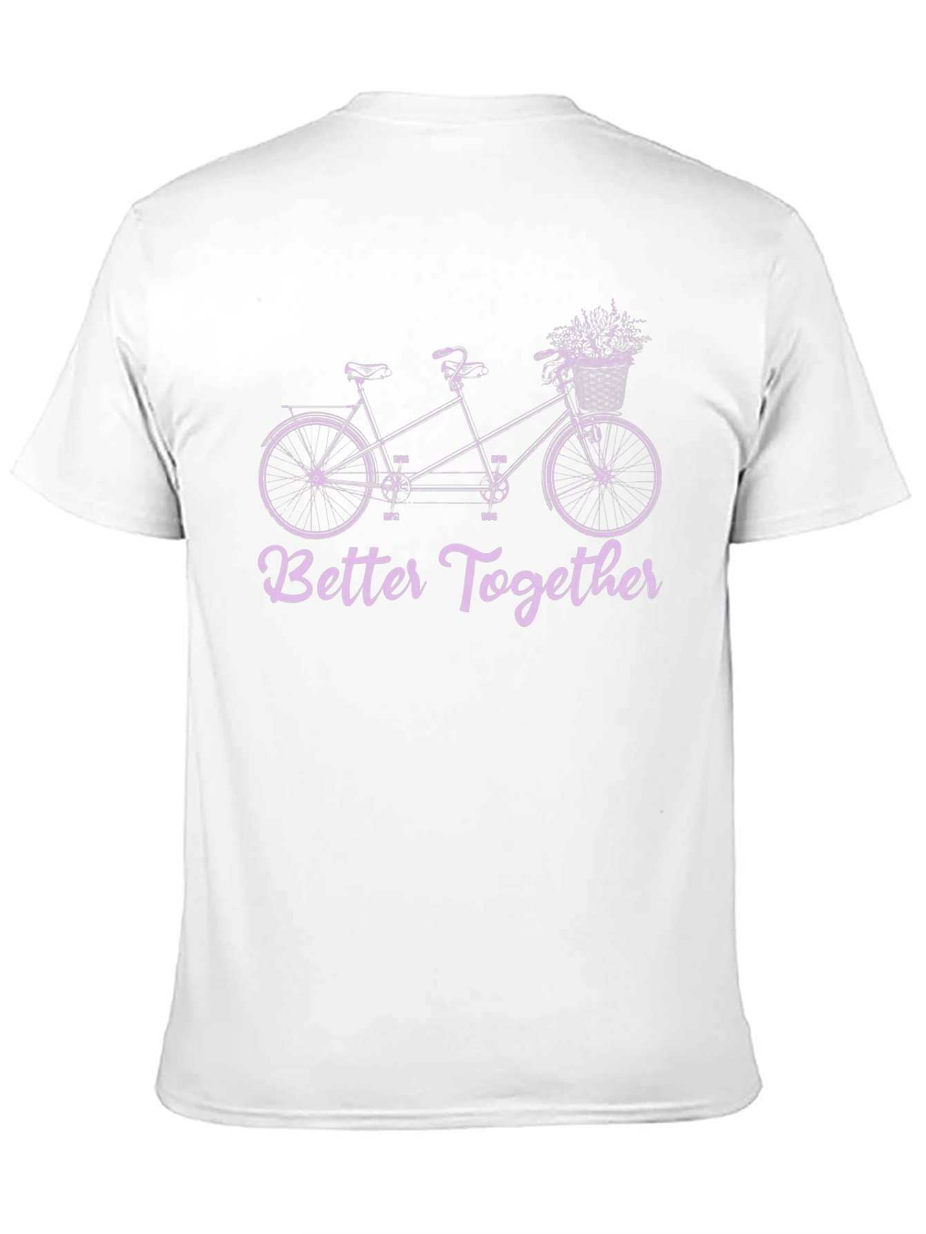 Better Together Tandem Bike Graphic Tee