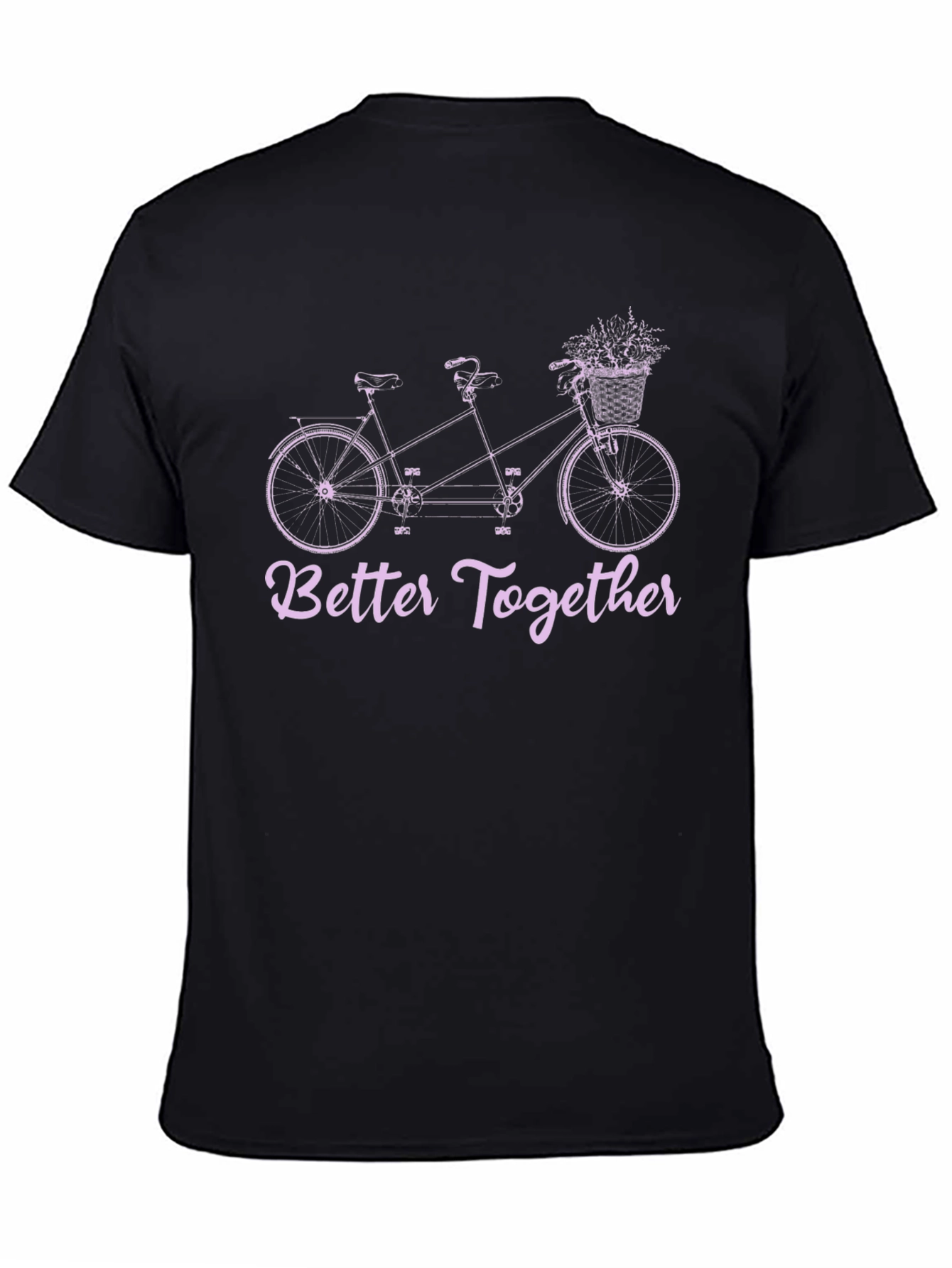 Better Together Tandem Bike Graphic Tee