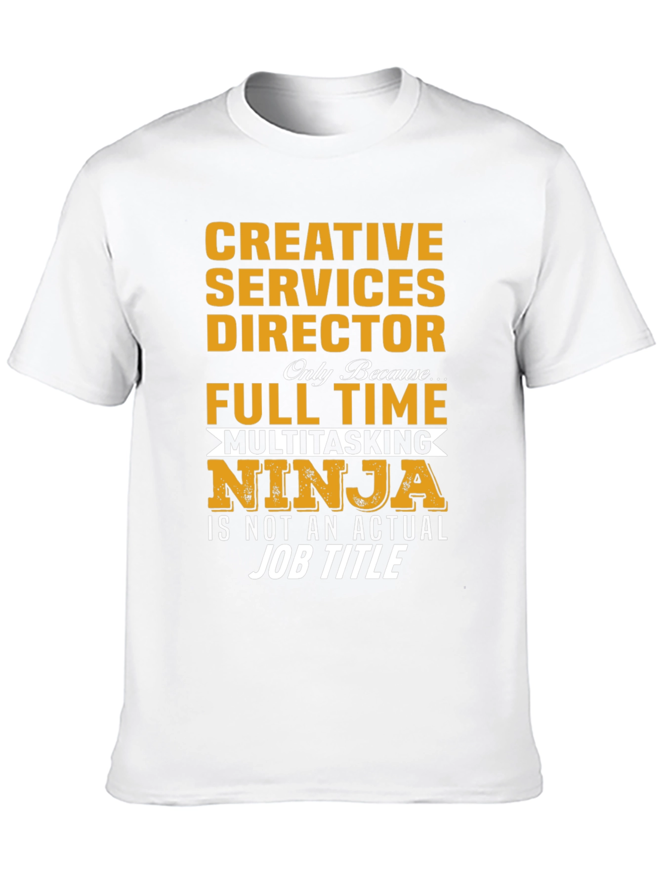 Creative Services Director Multitasking Ninja T-Shirt