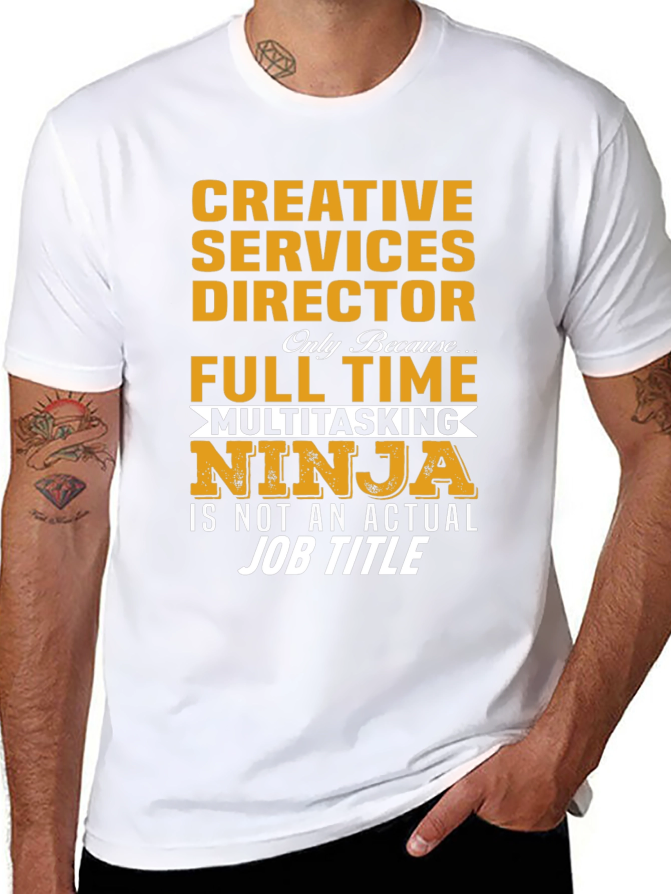 Creative Services Director Multitasking Ninja T-Shirt