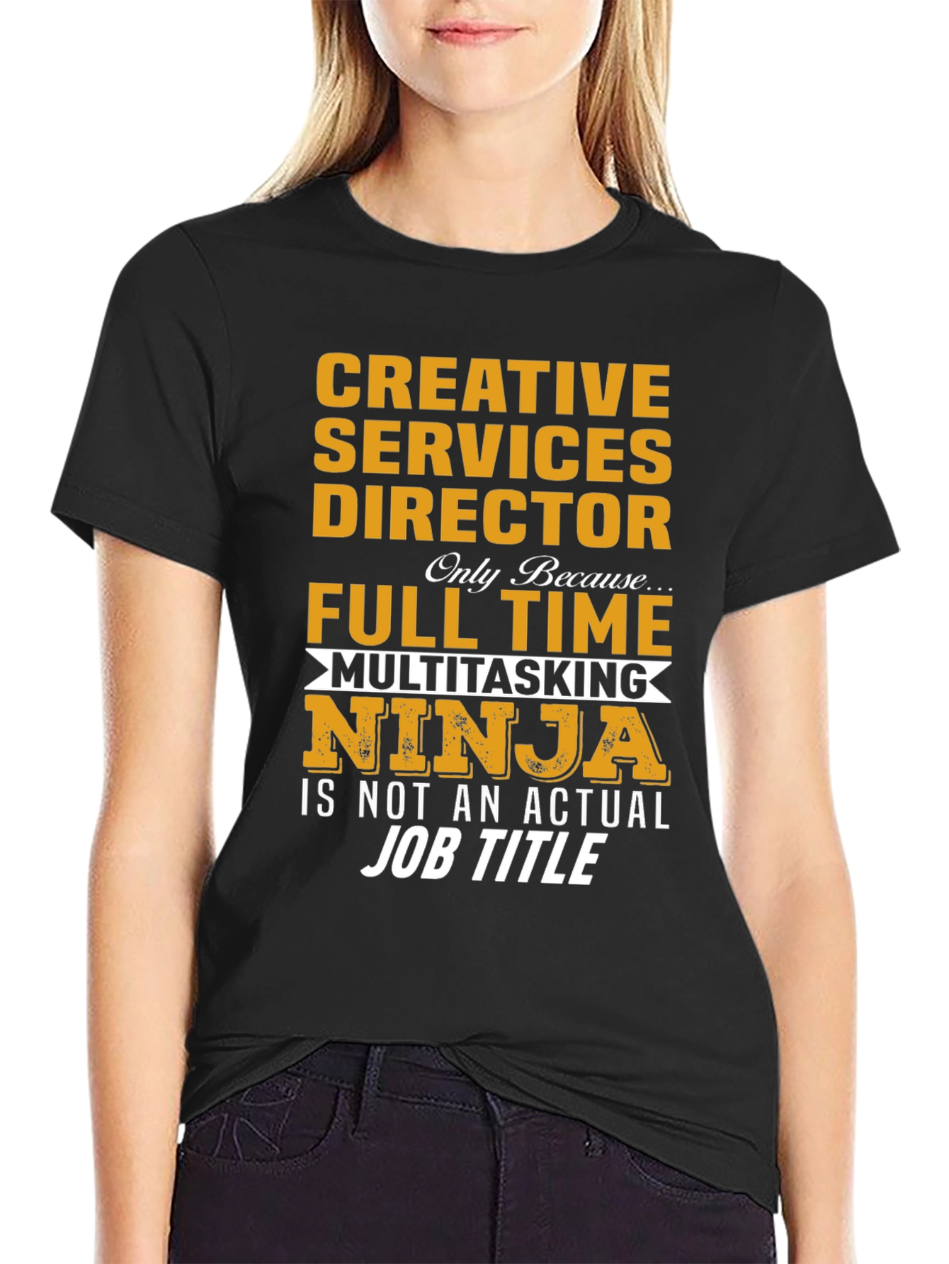 Creative Services Director Multitasking Ninja T-Shirt