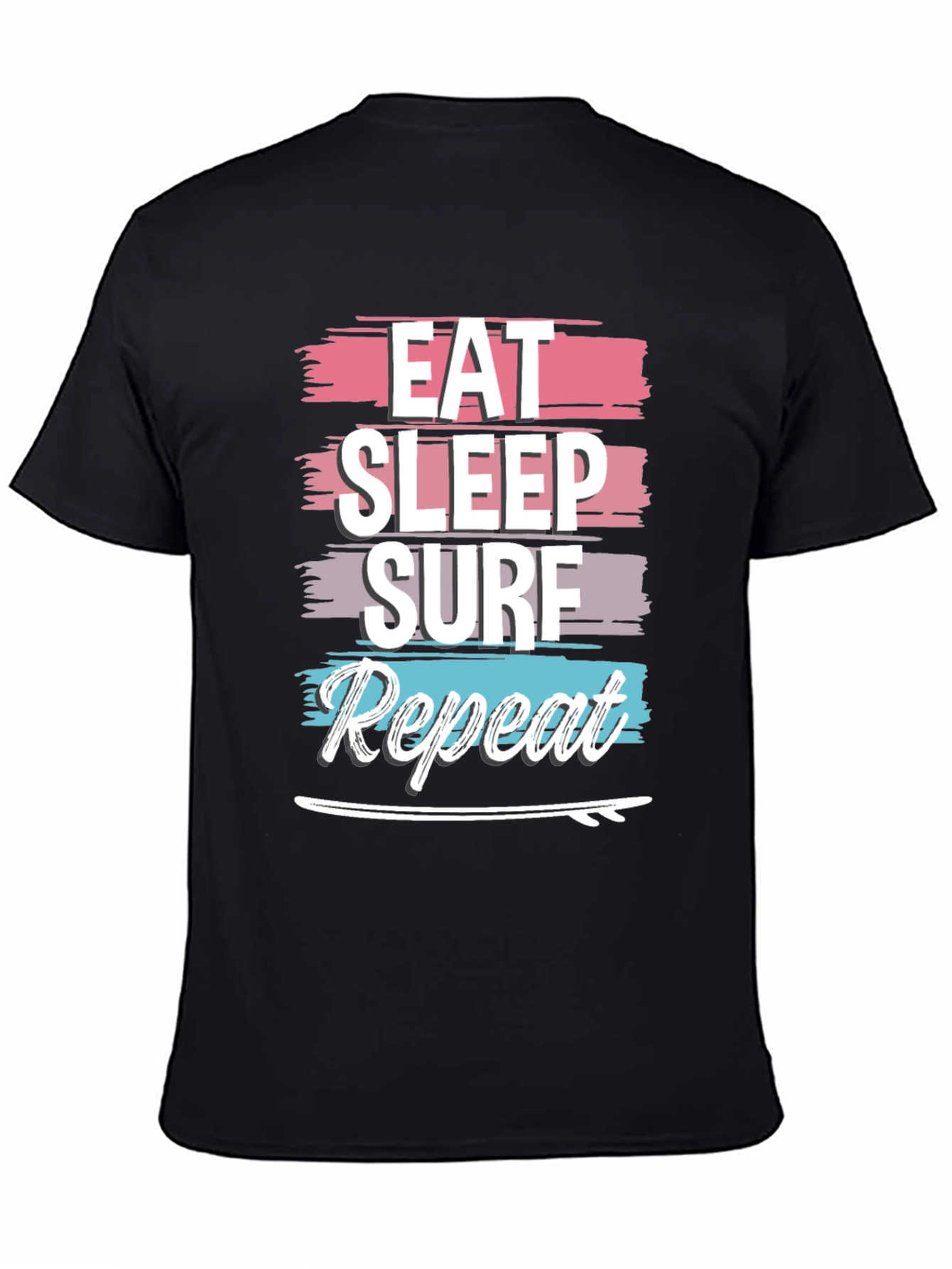 Eat Sleep Surf Repeat Graphic Tee