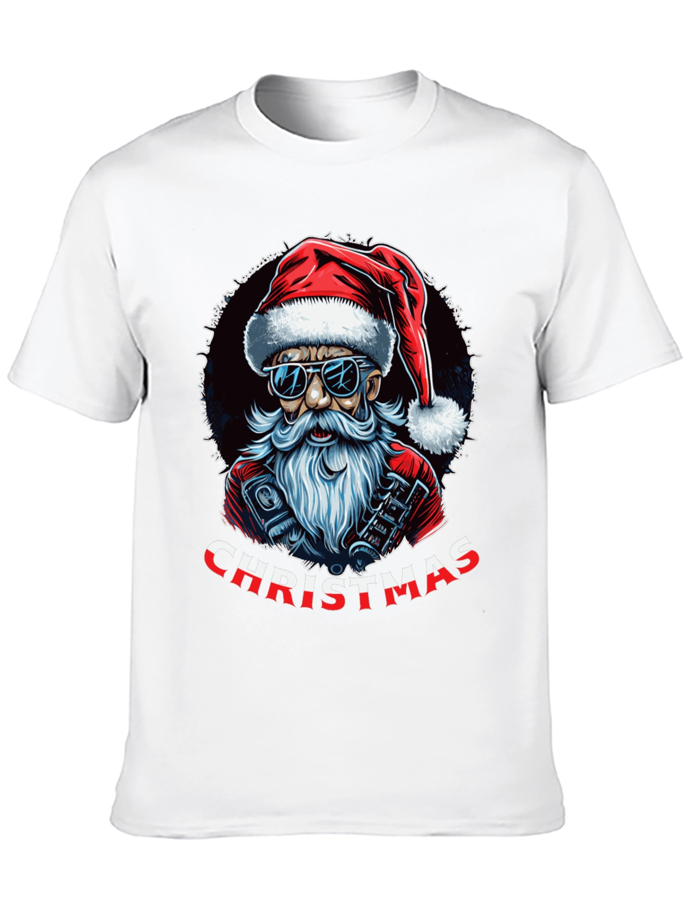 Cool Santa Christmas T-Shirt