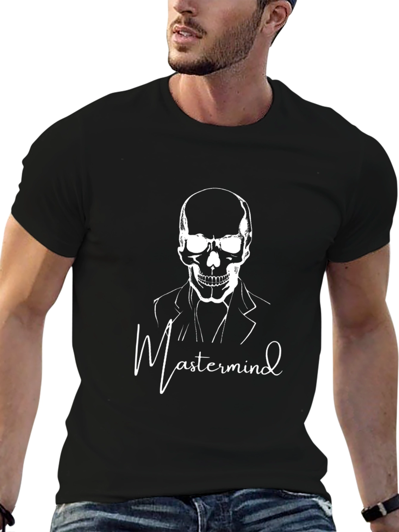 Mastermind Skull Graphic Black T-Shirt