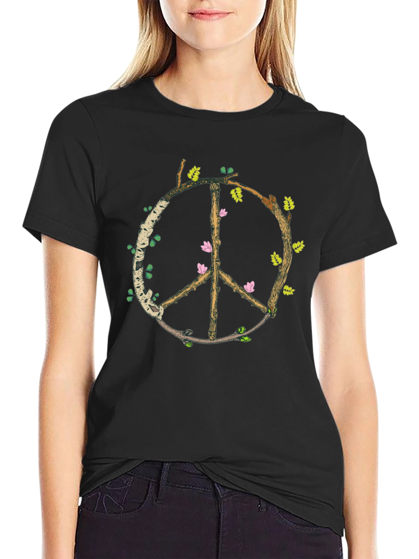 Nature Peace Sign T-Shirt