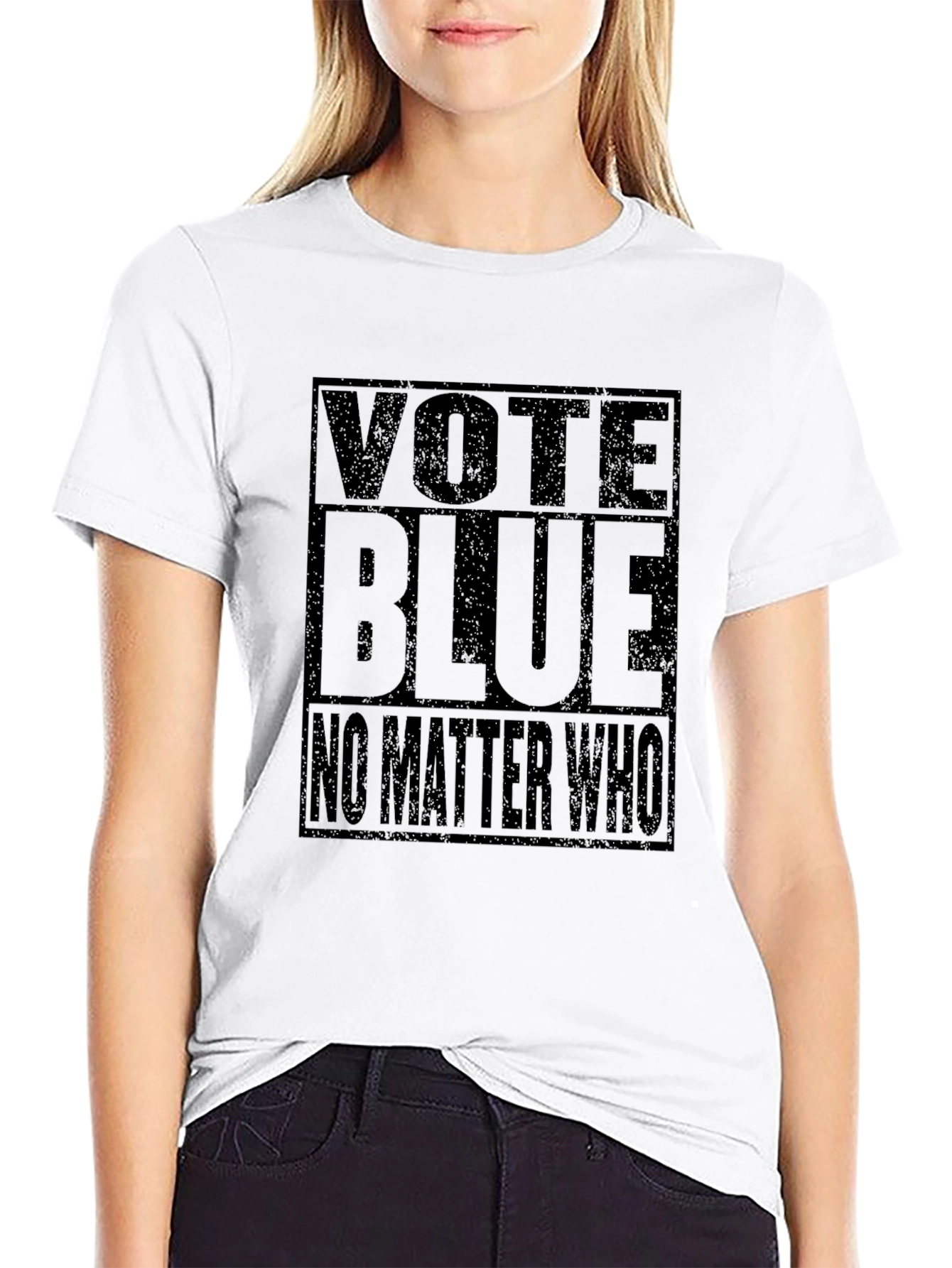 Vote Blue No Matter Who Graphic T-Shirt