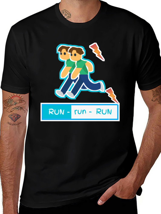 Run! Novelty Graphic Tee