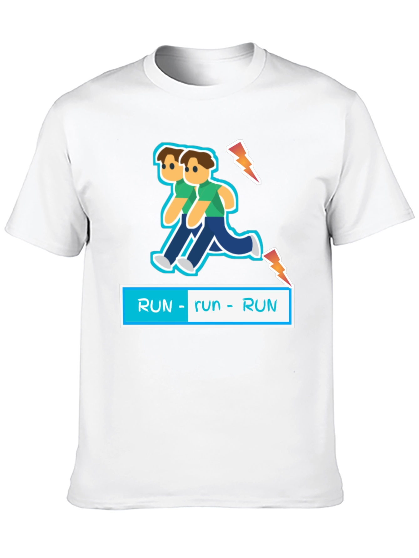Run! Novelty Graphic Tee