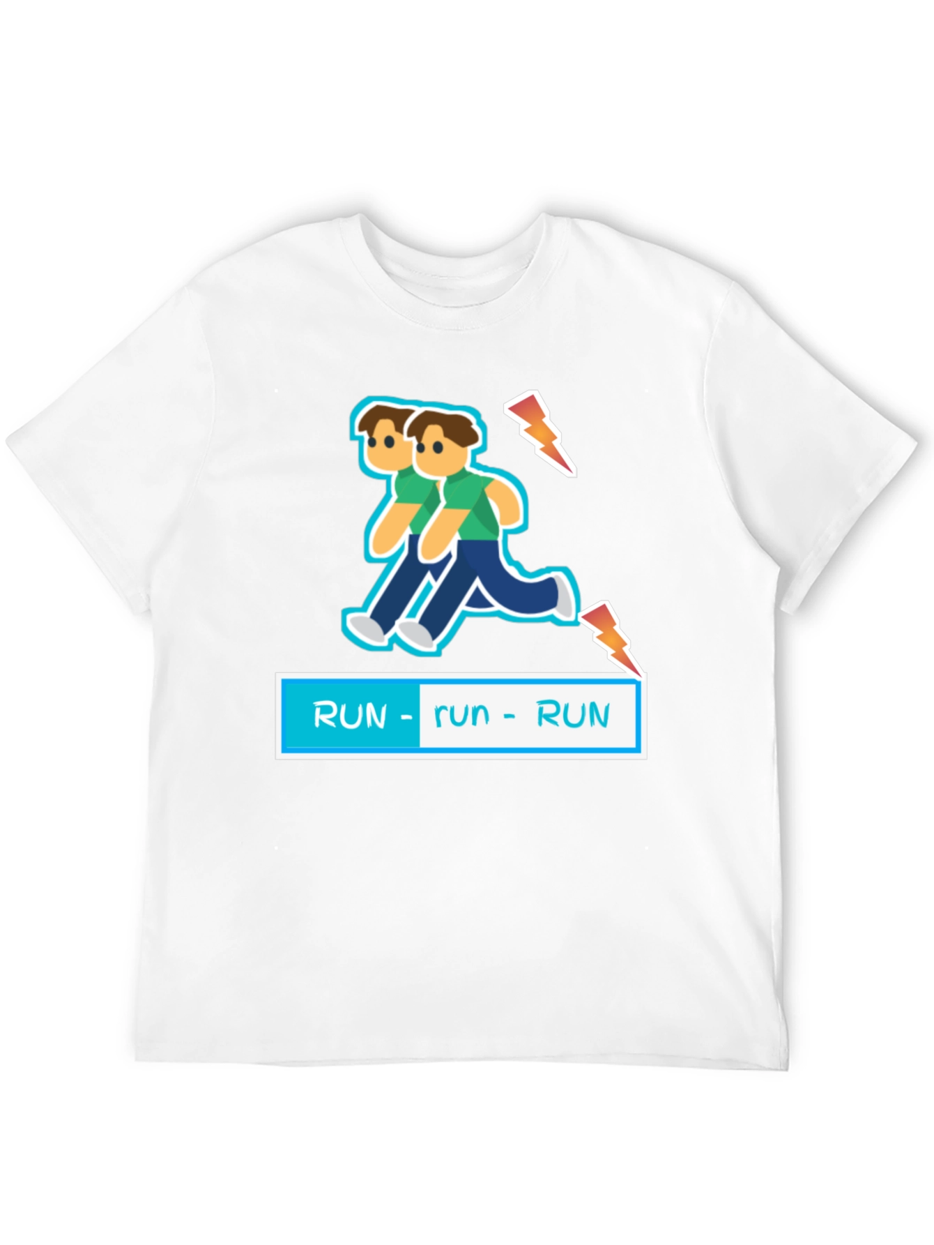 Run! Novelty Graphic Tee