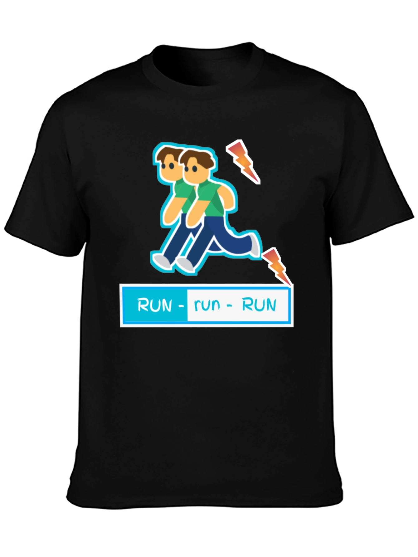 Run! Novelty Graphic Tee