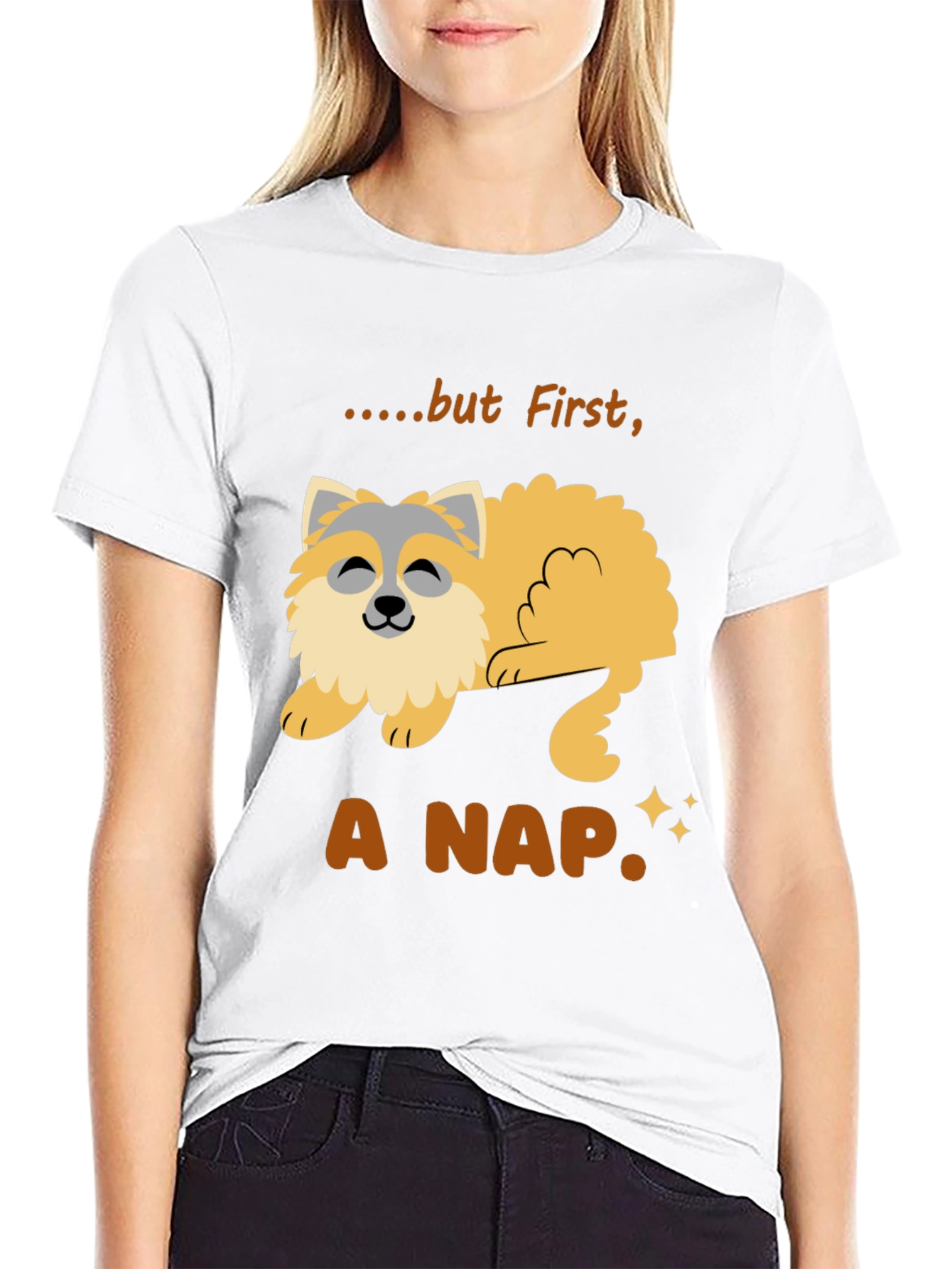 But First A Nap T-Shirt - Dog Lover Tee