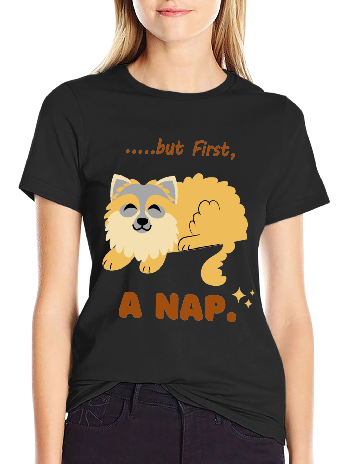 But First A Nap T-Shirt - Dog Lover Tee