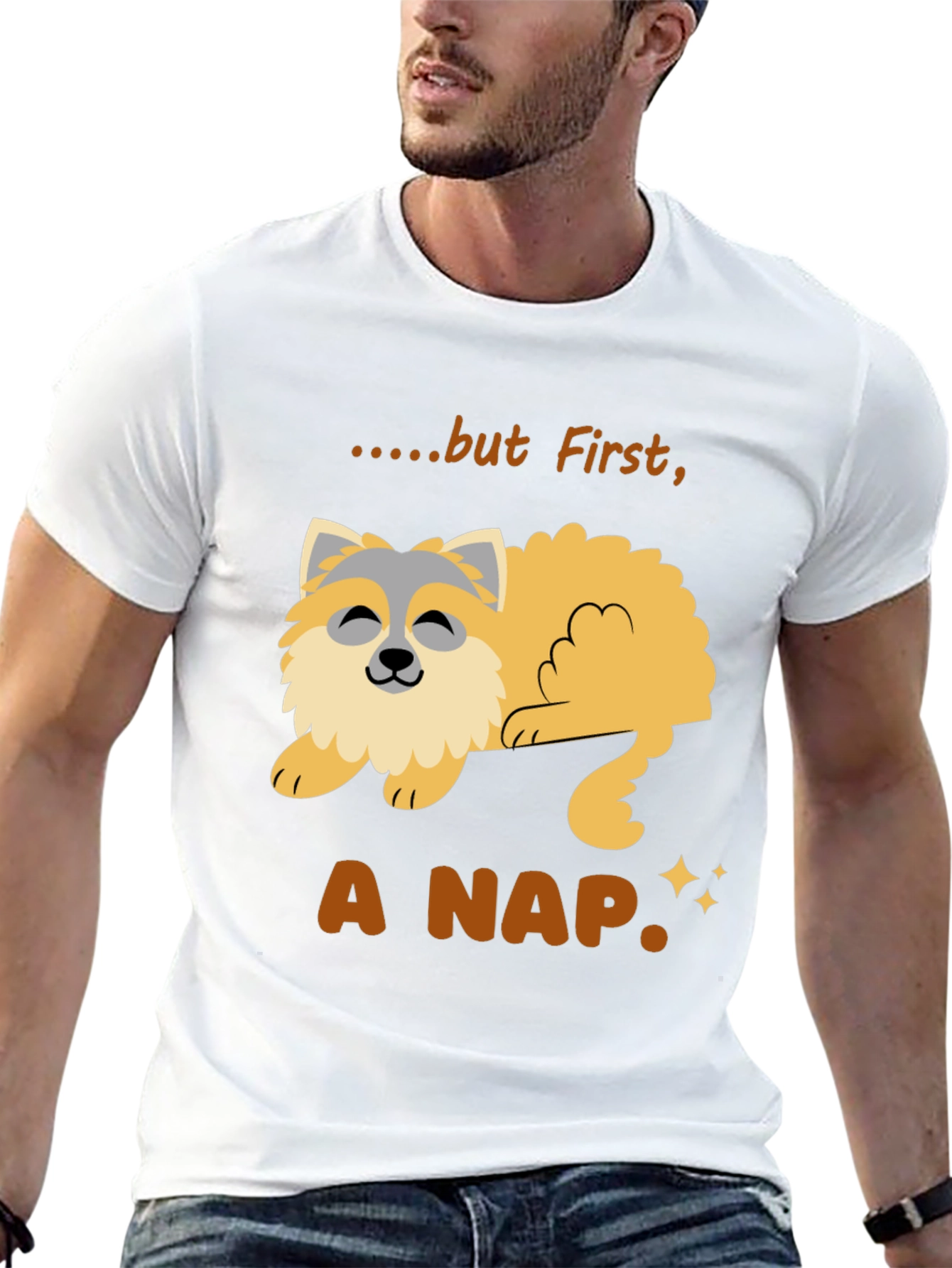 But First A Nap T-Shirt - Dog Lover Tee