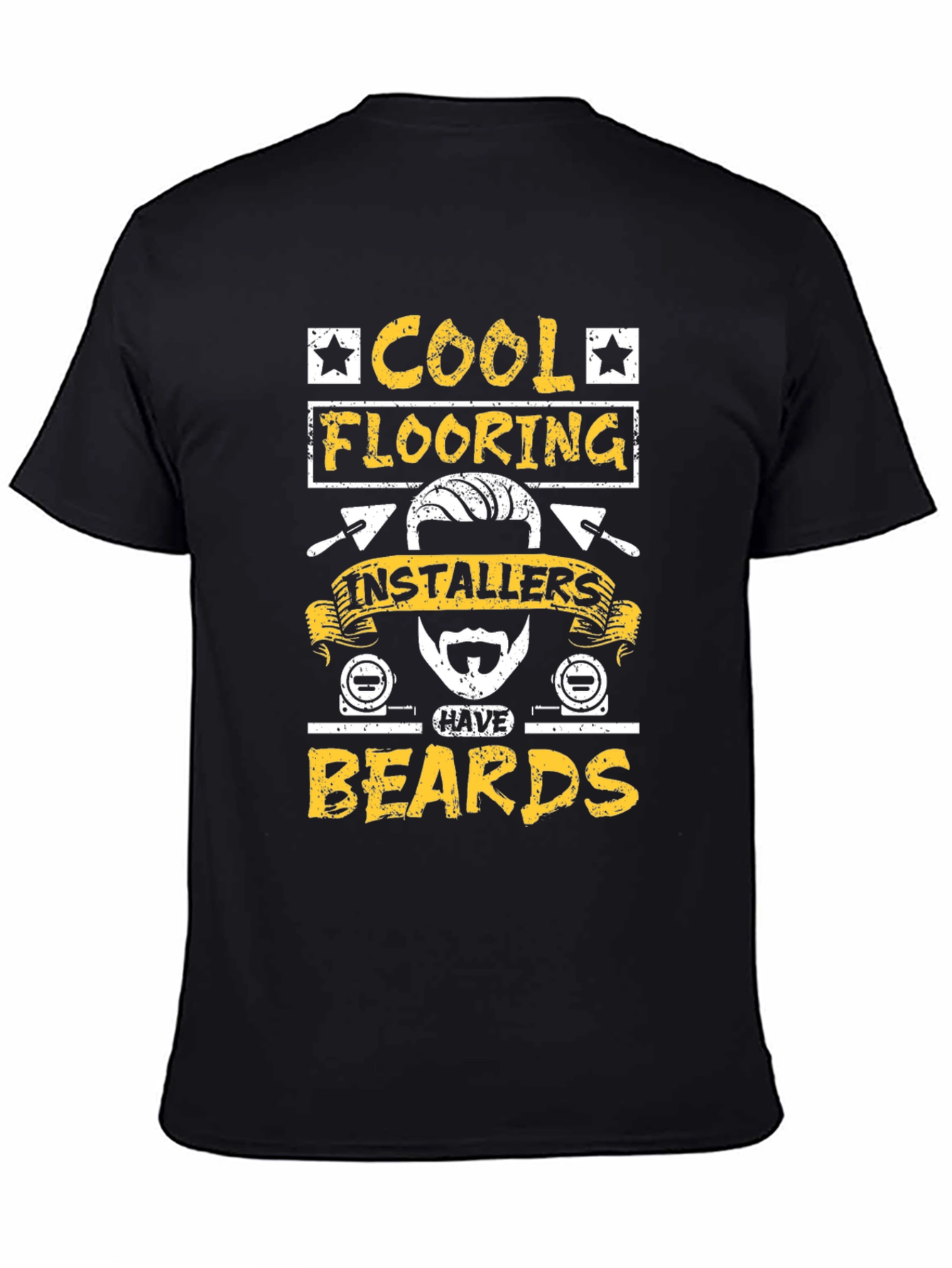 Cool Flooring Installers Have Beards Graphic Tee
