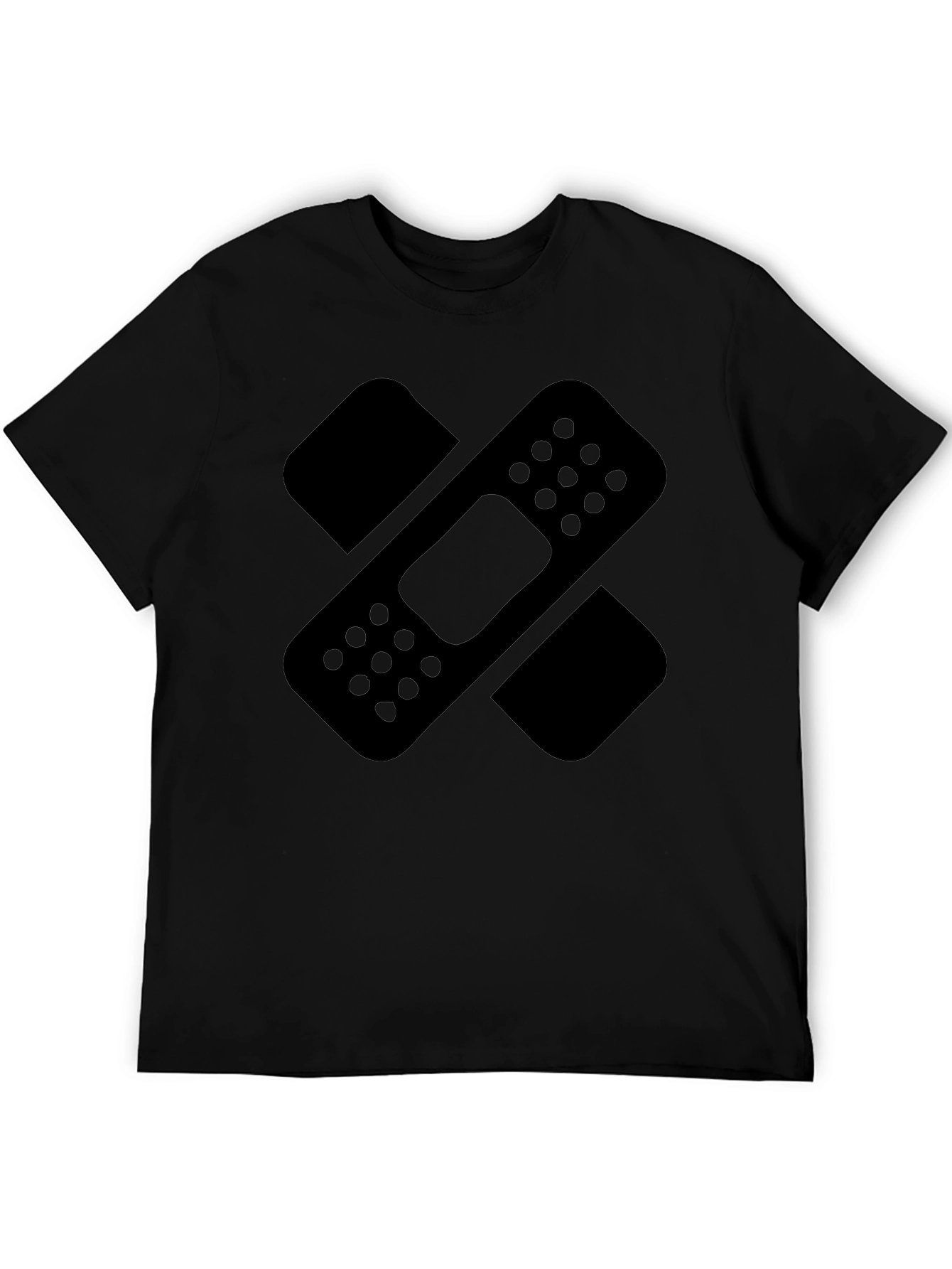 Black Band-Aid Graphic Tee - Unisex