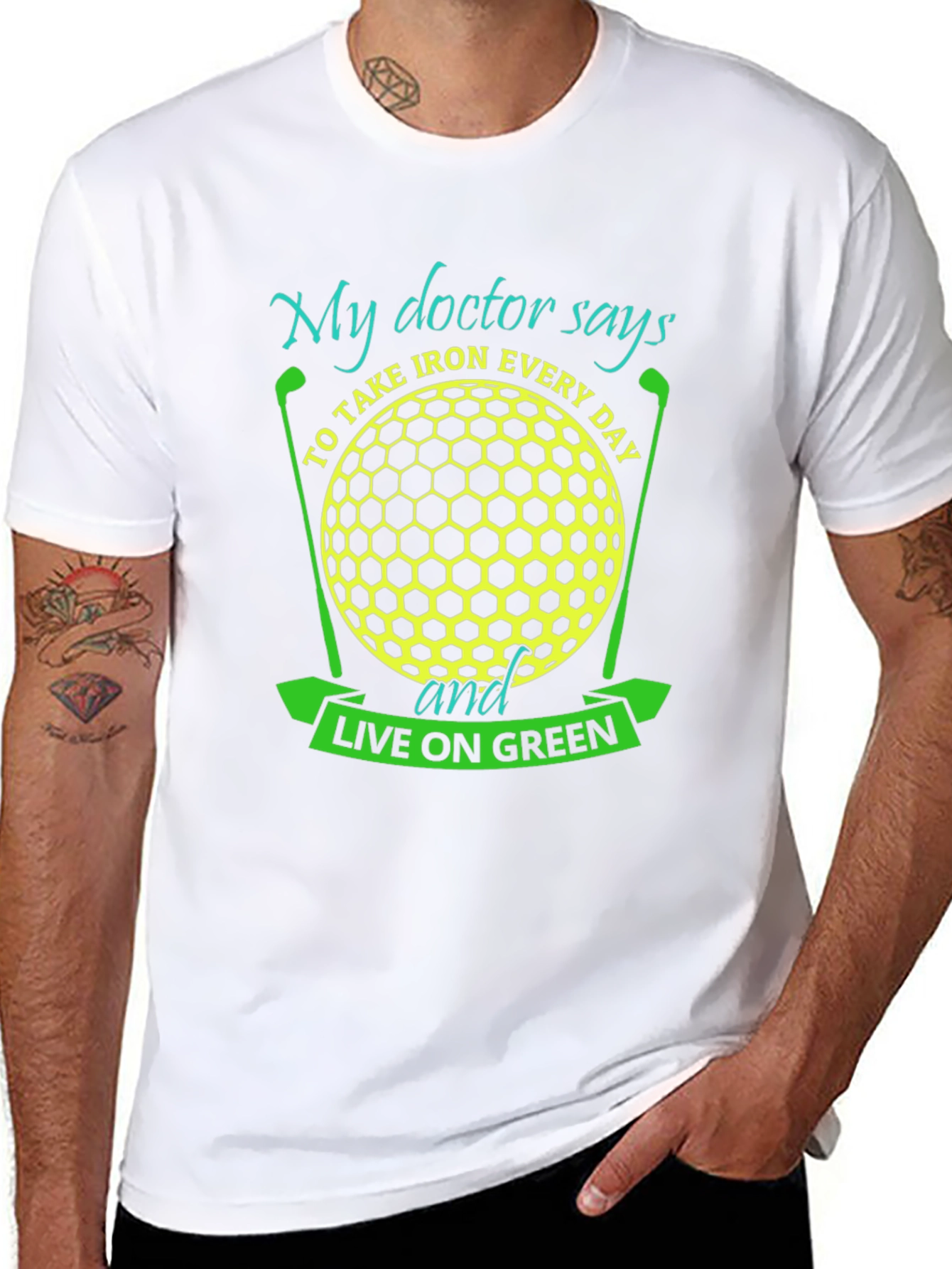 Golf Lover T-Shirt - My Doctor Says...