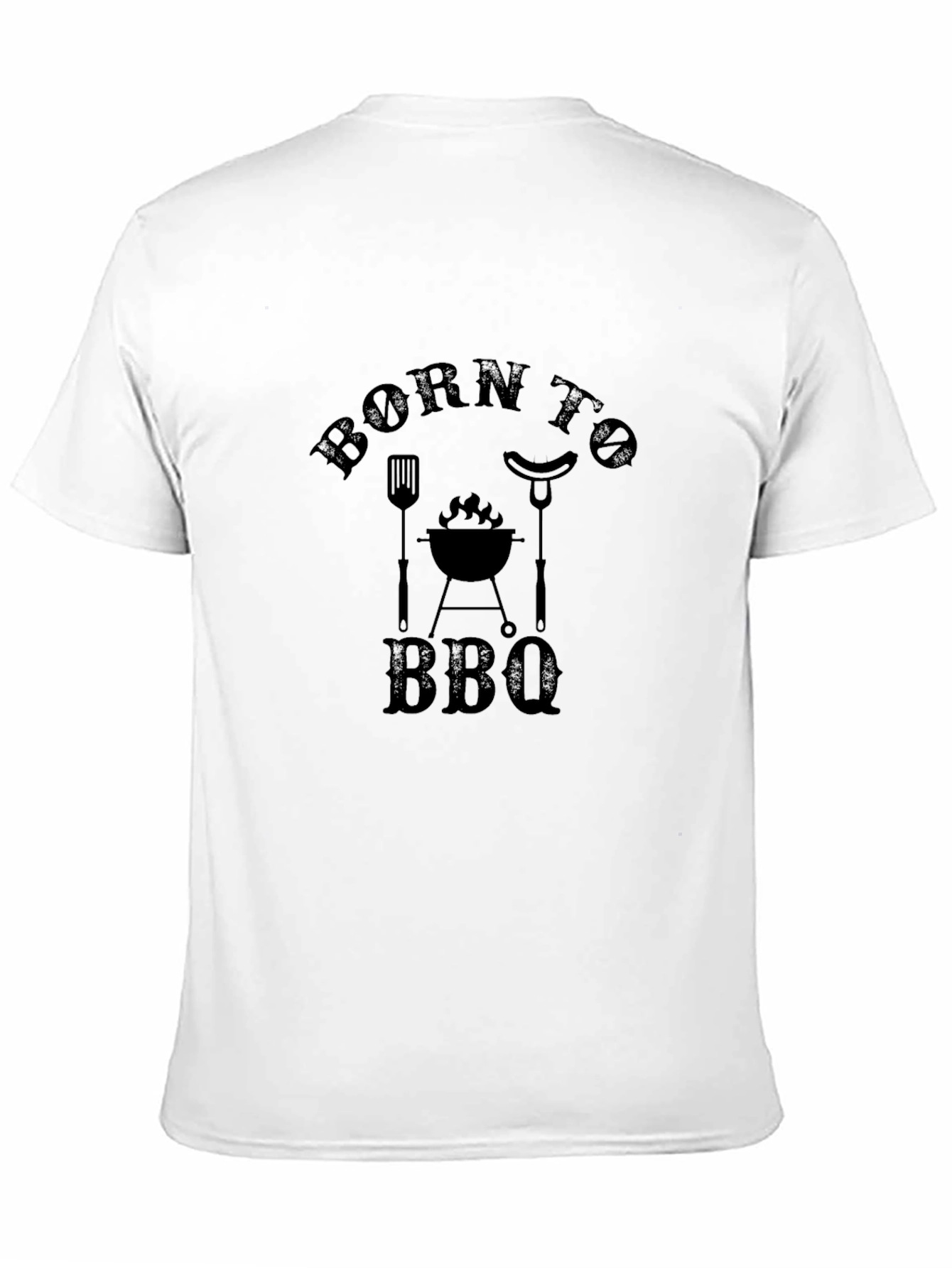Born to BBQ Black Graphic Tee