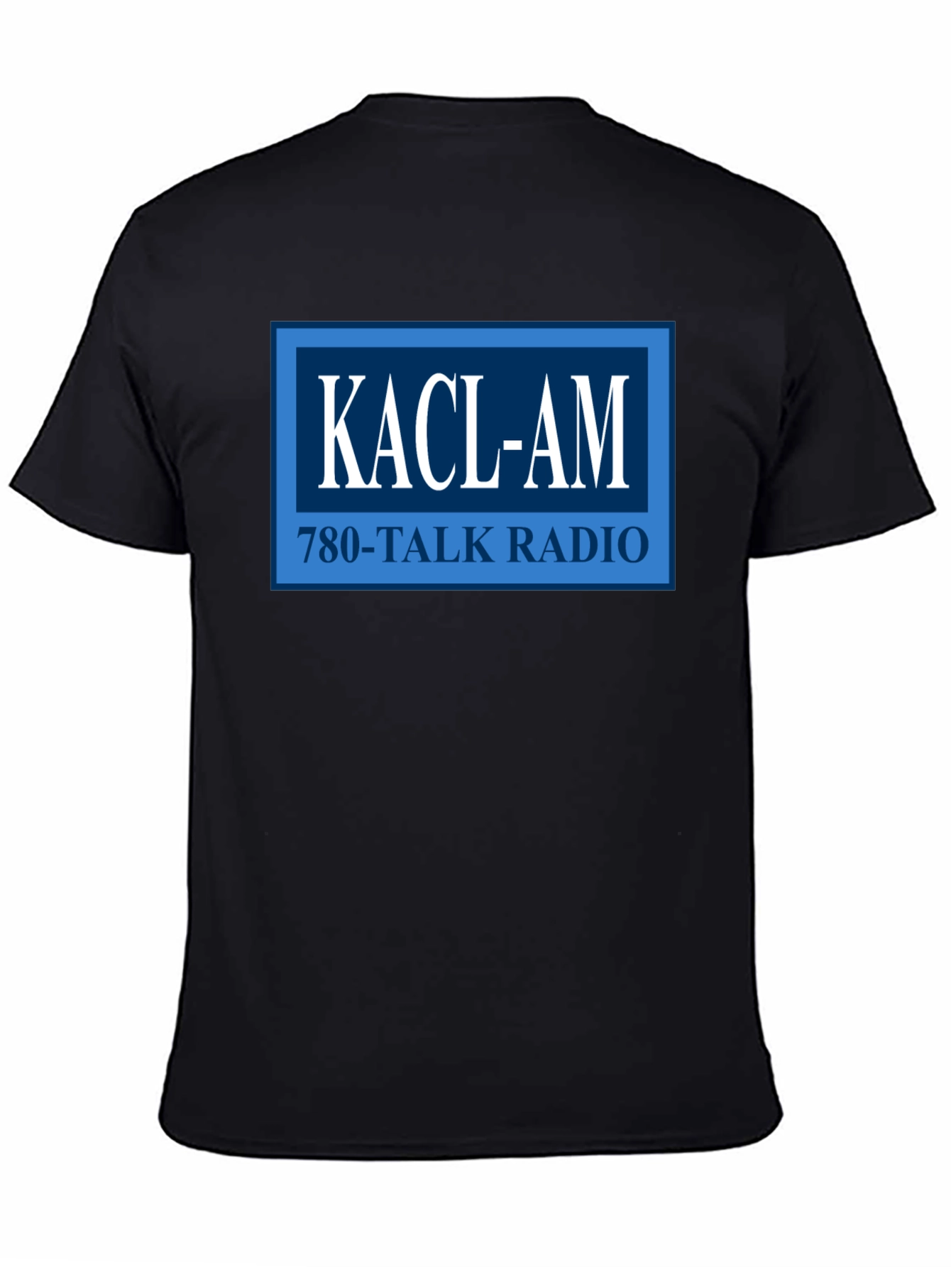 KACL-AM 780-Talk Radio Black T-Shirt
