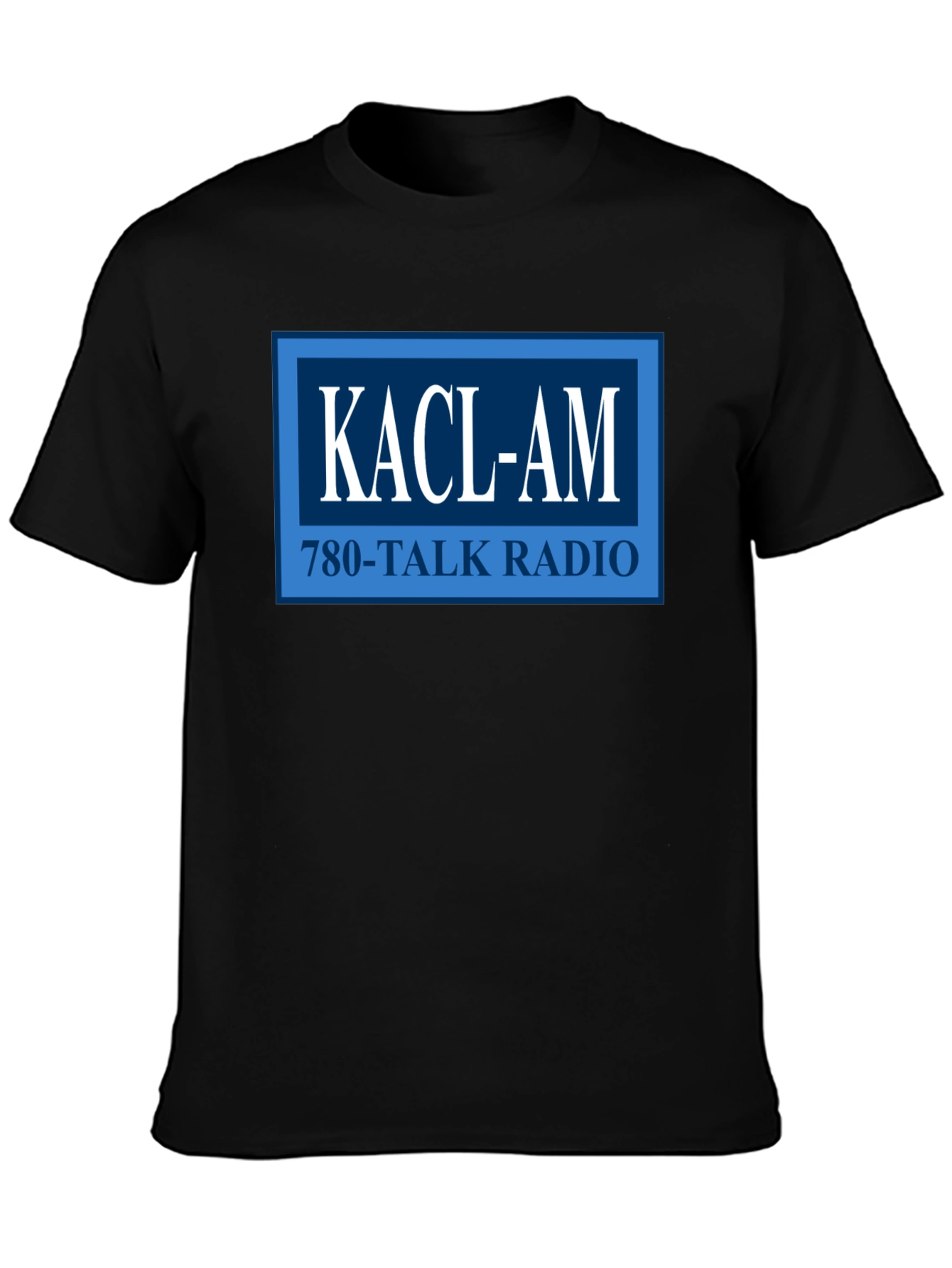 KACL-AM 780-Talk Radio Black T-Shirt
