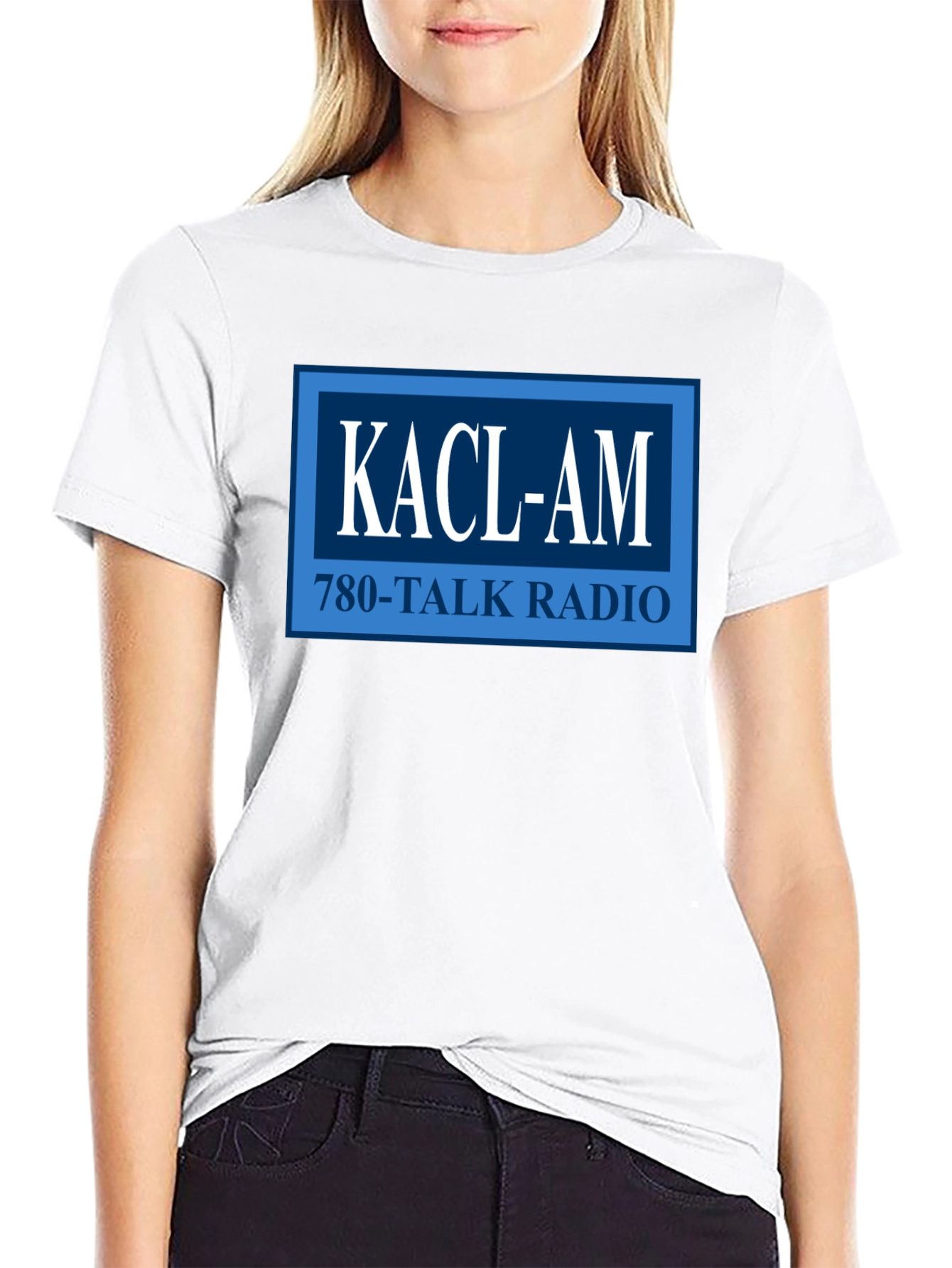 KACL-AM 780-Talk Radio Black T-Shirt
