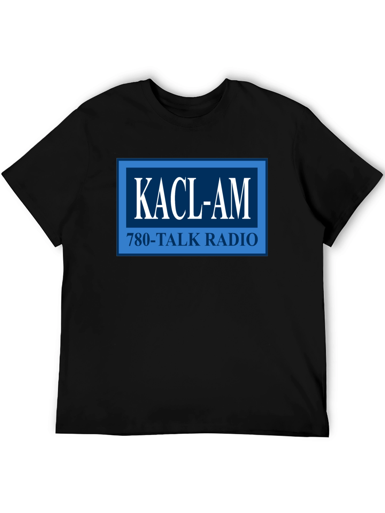 KACL-AM 780-Talk Radio Black T-Shirt