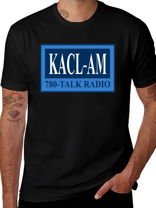 KACL-AM 780-Talk Radio Black T-Shirt