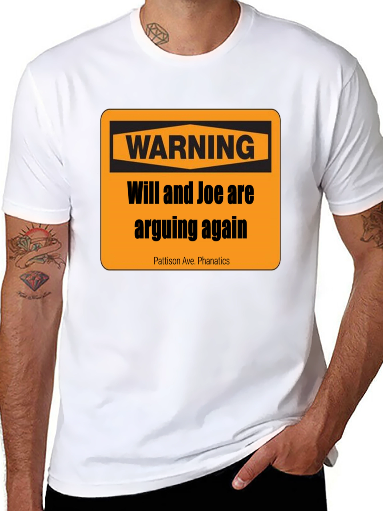 Warning: Will and Joe are Arguing T-Shirt