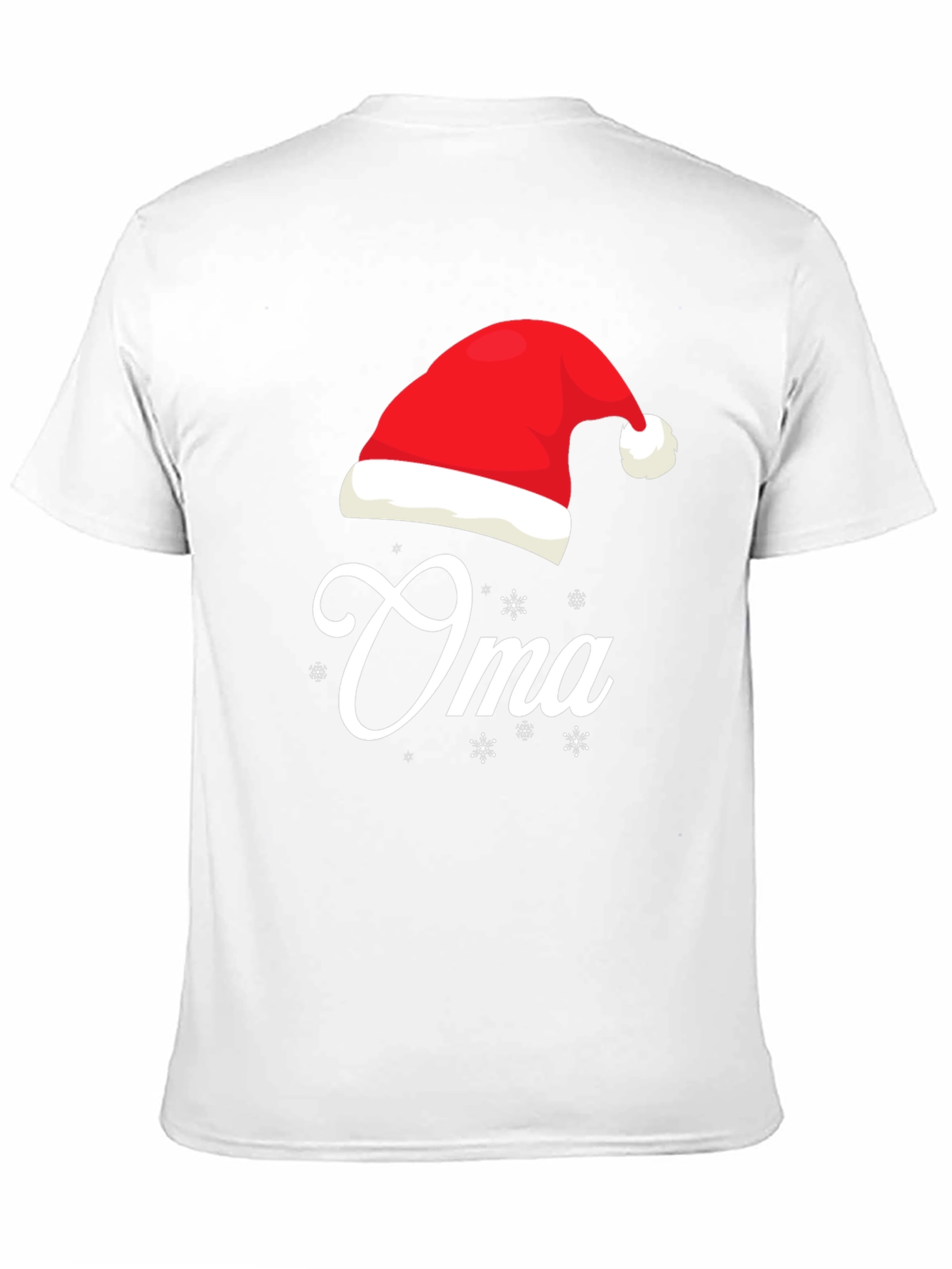 Oma Christmas Santa Hat T-Shirt