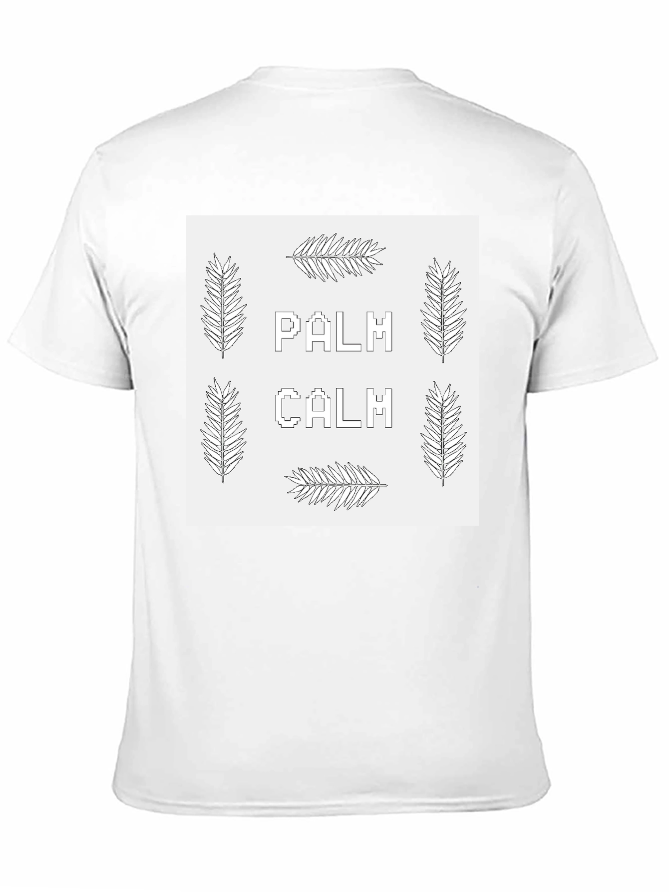 Palm Calm Graphic T-Shirt - Relaxed Fit