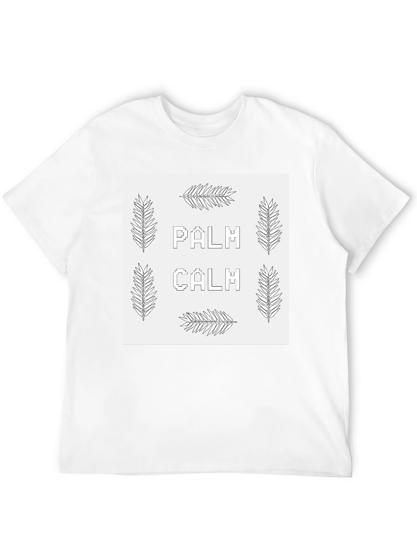 Palm Calm Graphic T-Shirt - Relaxed Fit