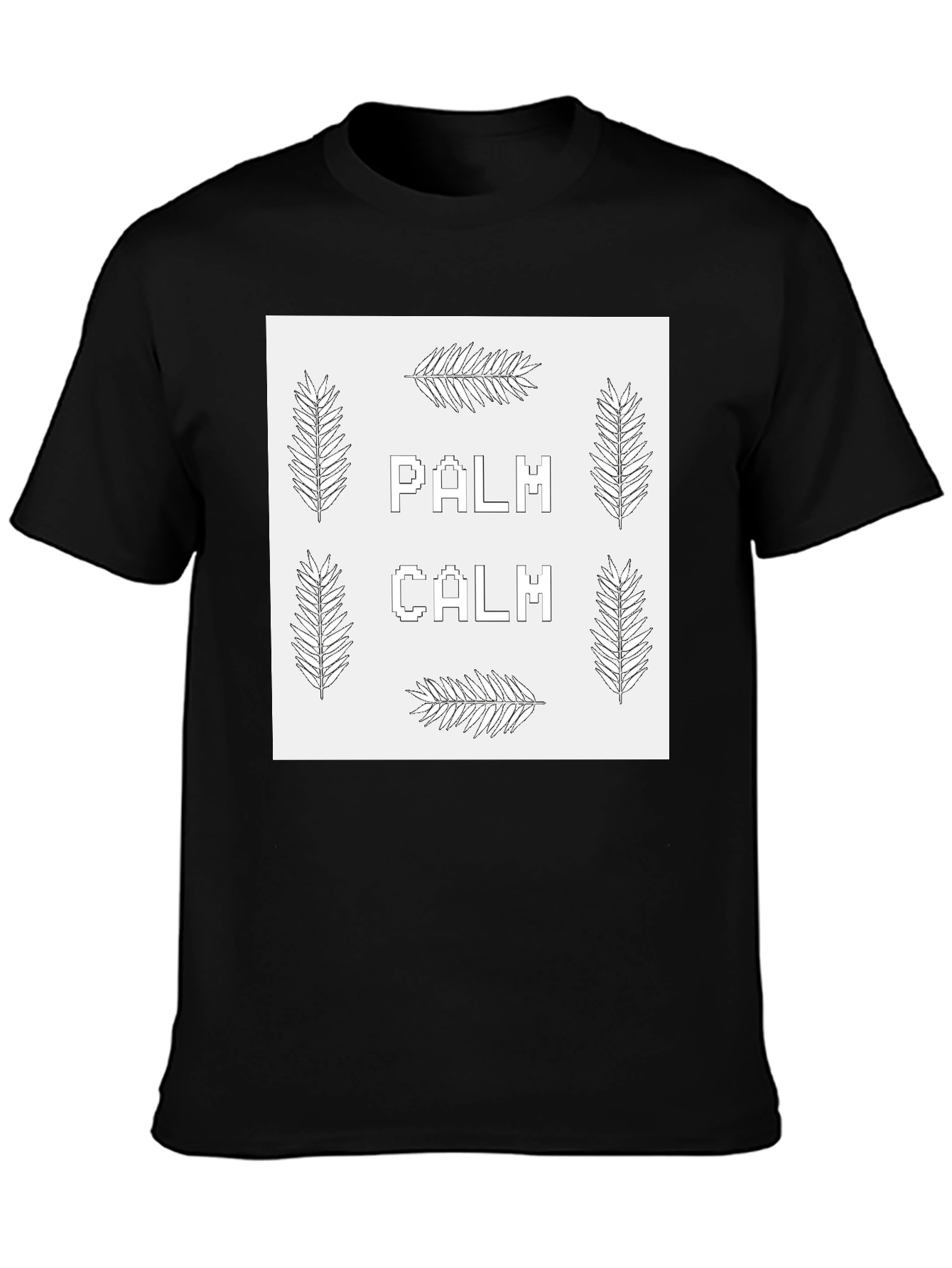 Palm Calm Graphic T-Shirt - Relaxed Fit