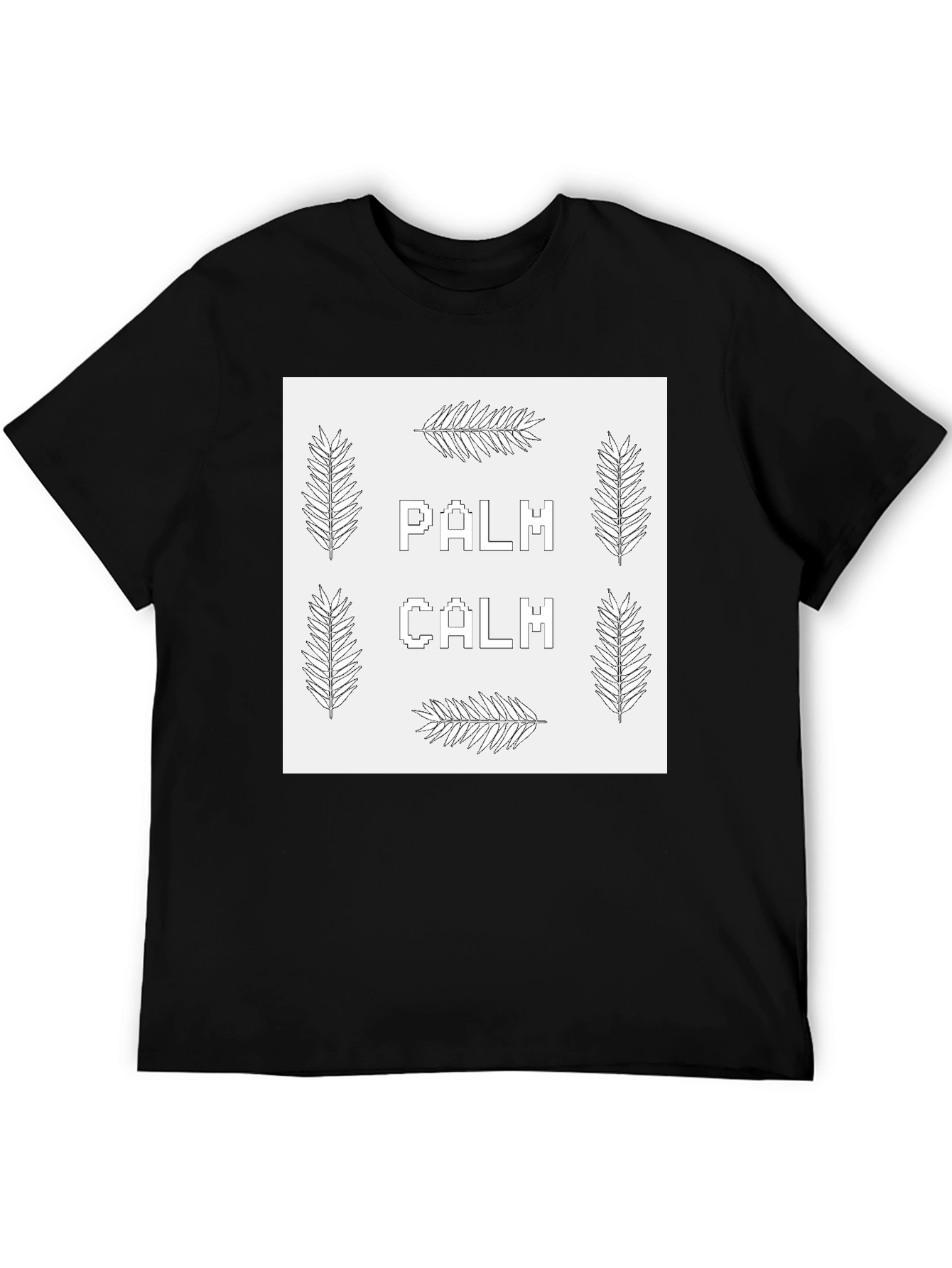 Palm Calm Graphic T-Shirt - Relaxed Fit