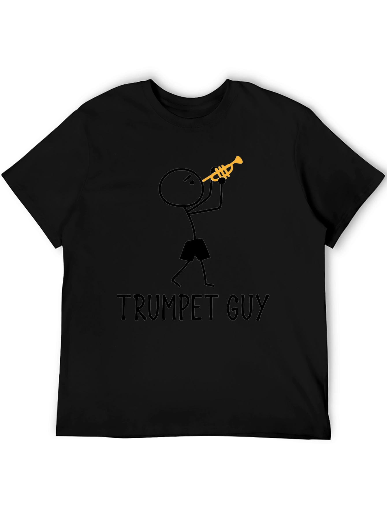Trumpet Guy Graphic T-Shirt - Musician Tee