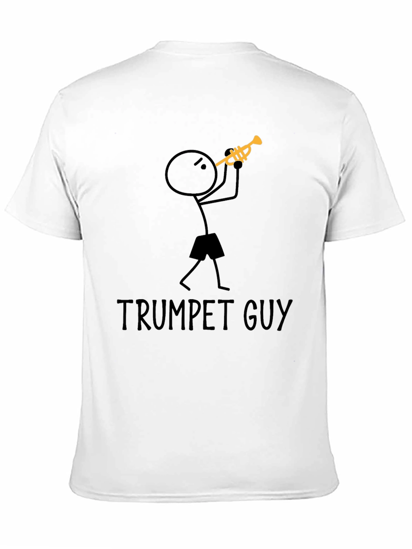 Trumpet Guy Graphic T-Shirt - Musician Tee