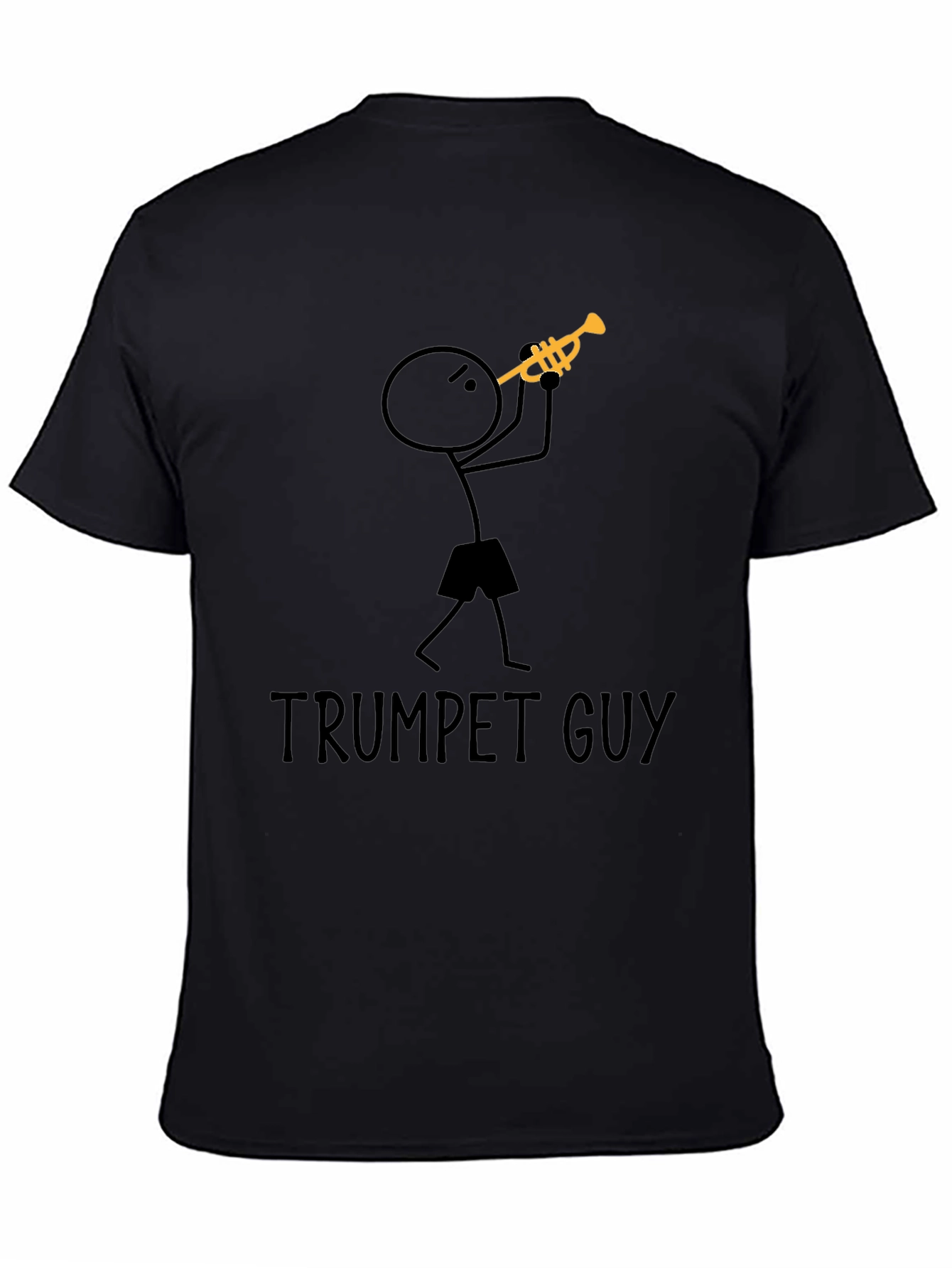 Trumpet Guy Graphic T-Shirt - Musician Tee