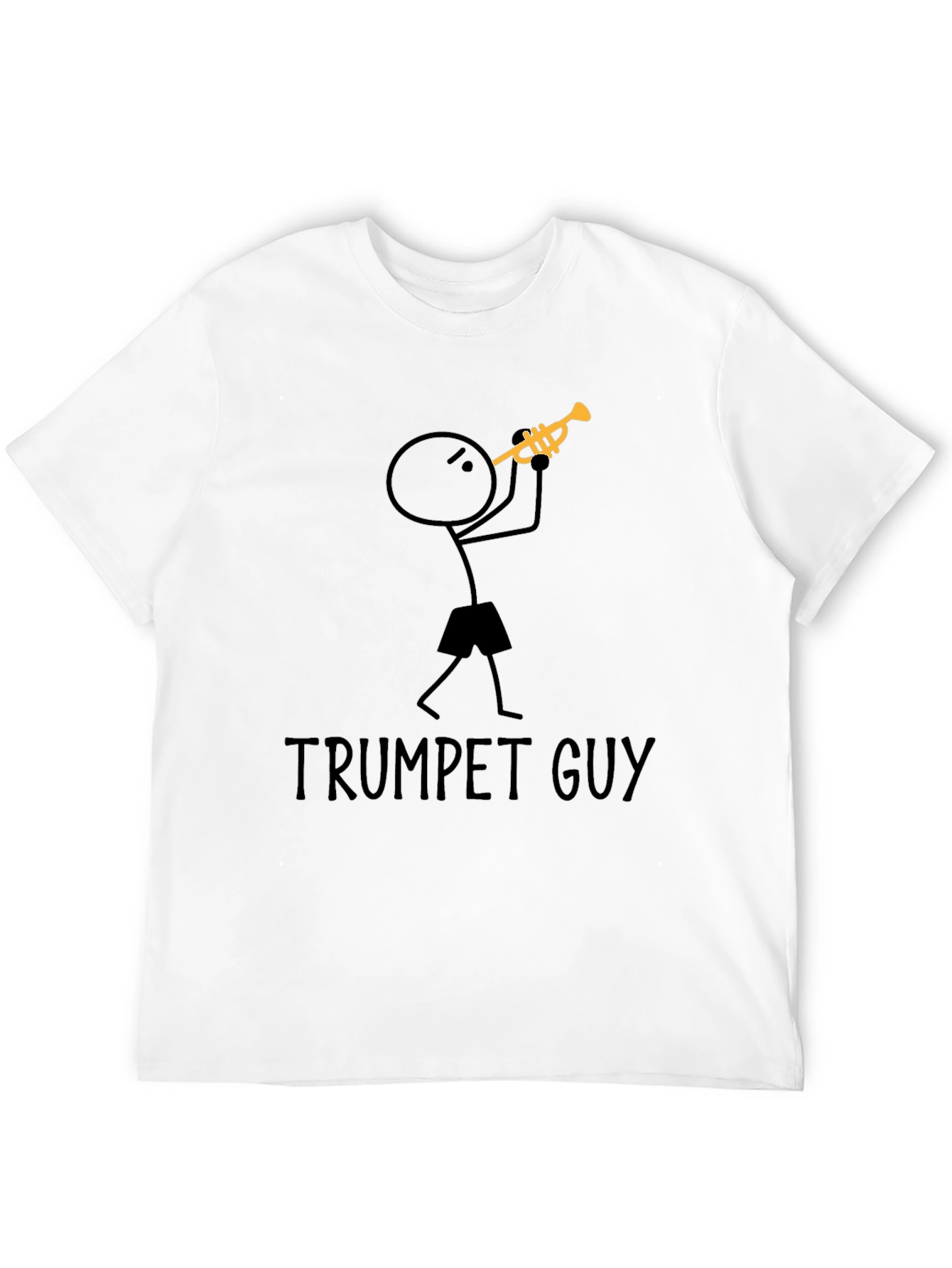Trumpet Guy Graphic T-Shirt - Musician Tee