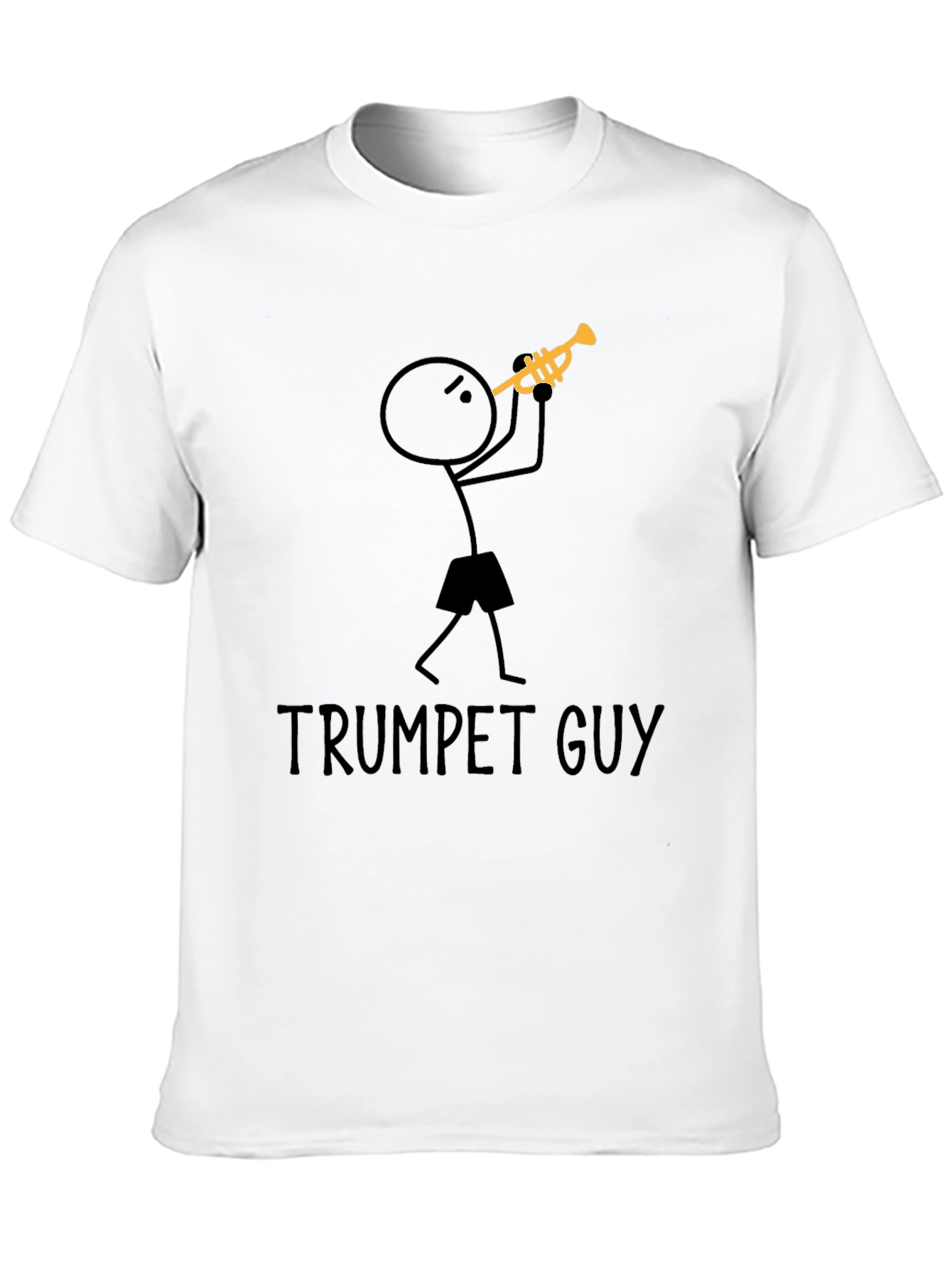Trumpet Guy Graphic T-Shirt - Musician Tee