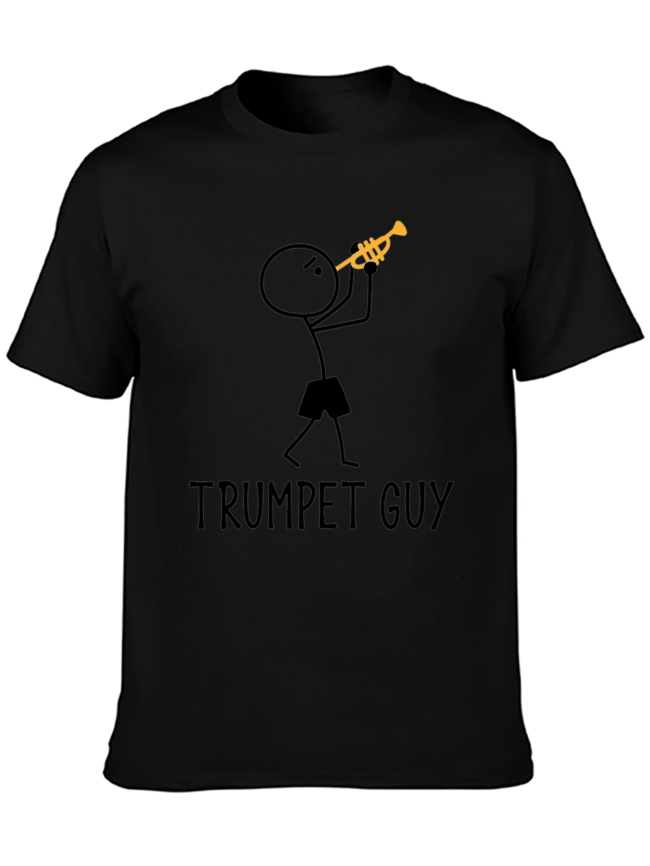 Trumpet Guy Graphic T-Shirt - Musician Tee