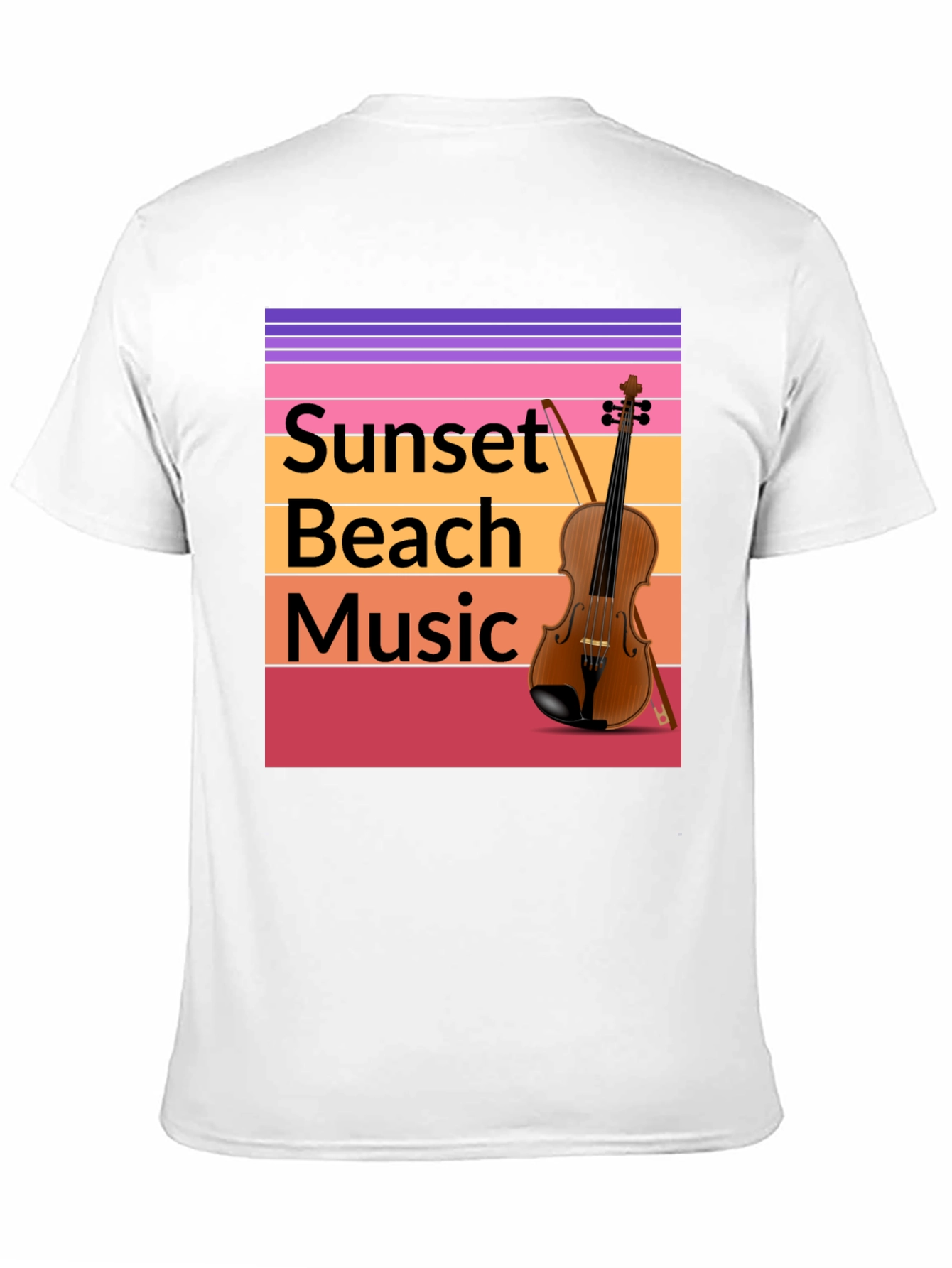 Sunset Beach Music T-Shirt