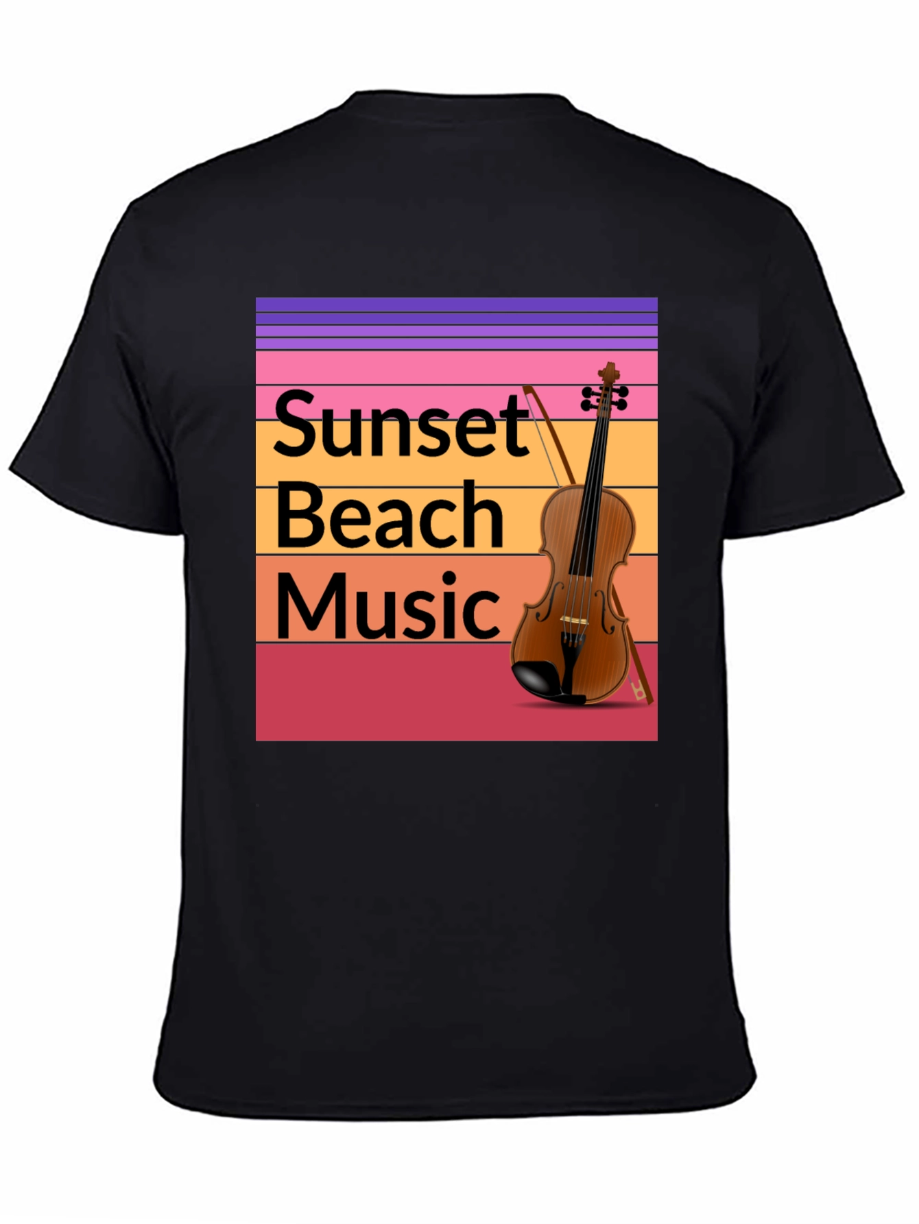 Sunset Beach Music T-Shirt