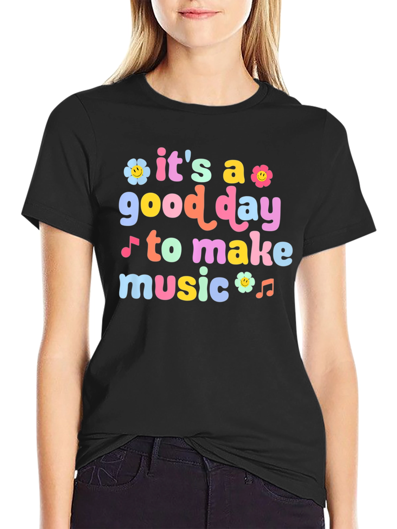 Its A Good Day To Make Music Graphic Tee