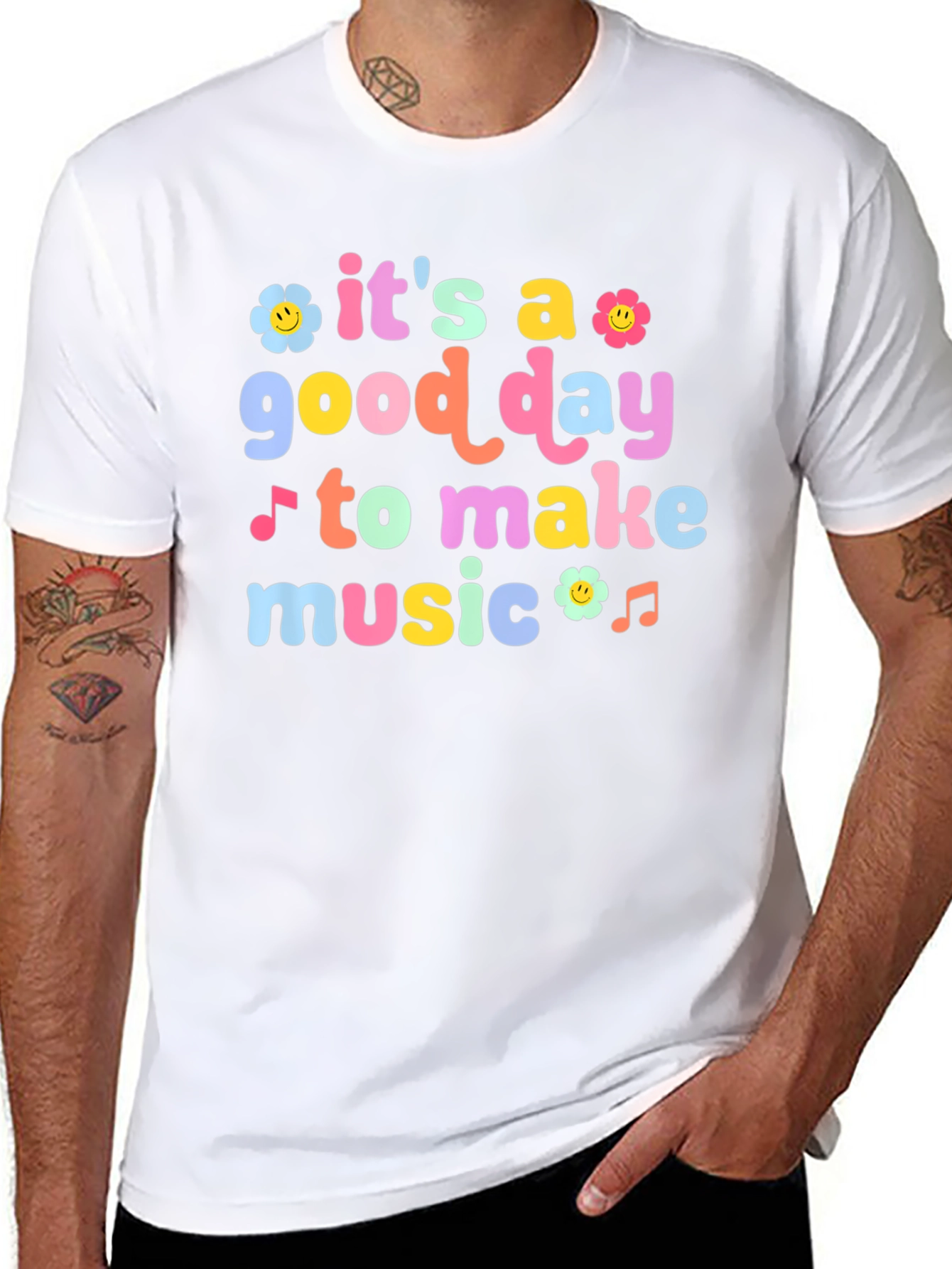 Its A Good Day To Make Music Graphic Tee