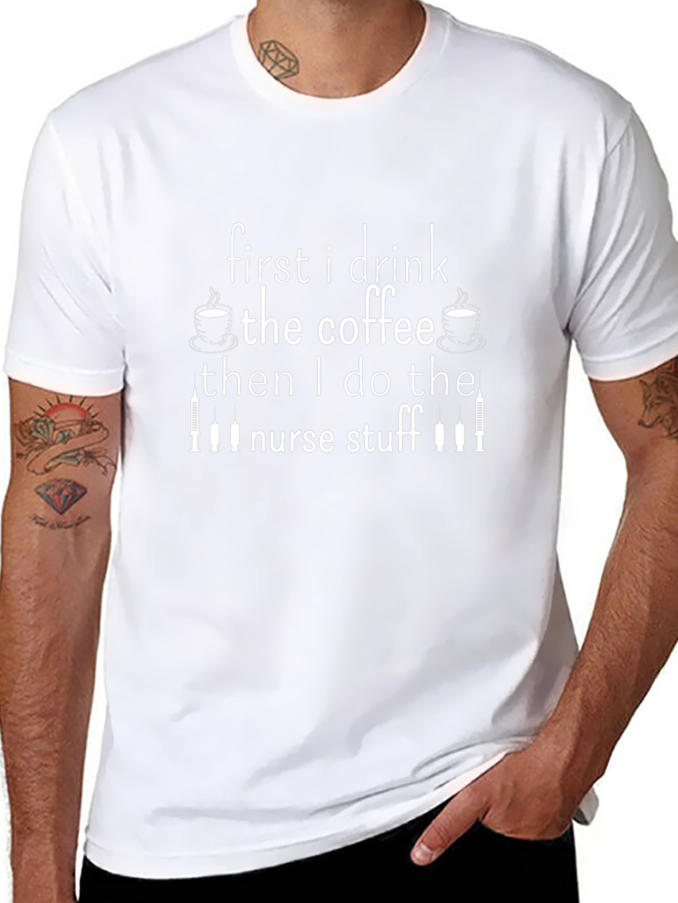 Funny Nurse Coffee T-Shirt