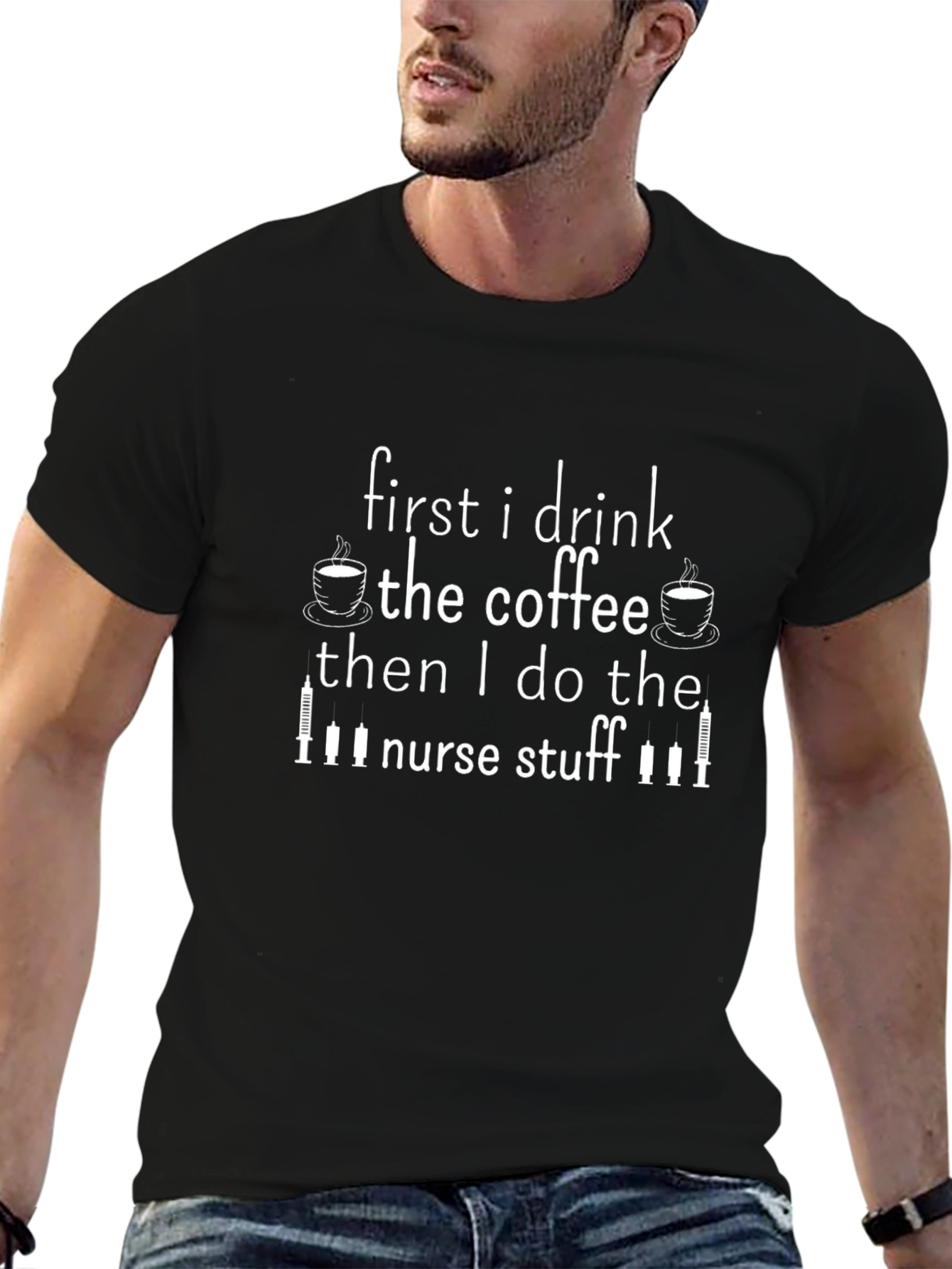 Funny Nurse Coffee T-Shirt