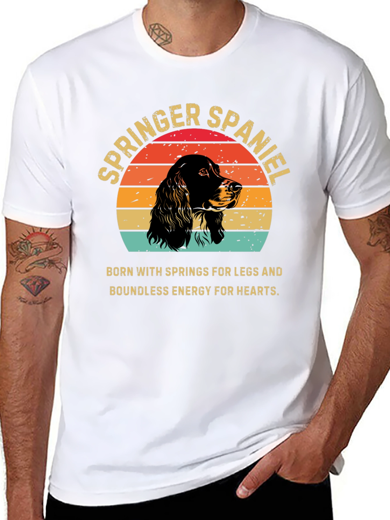 Springer Spaniel T-Shirt Dog Lover Tee