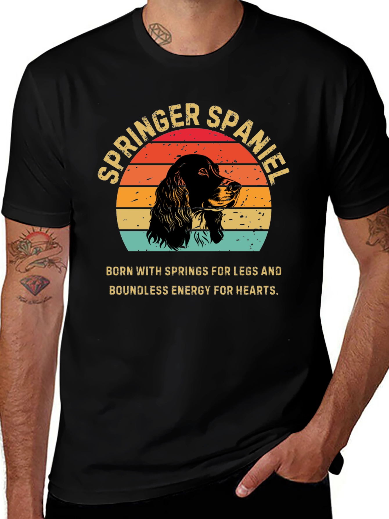 Springer Spaniel T-Shirt Dog Lover Tee