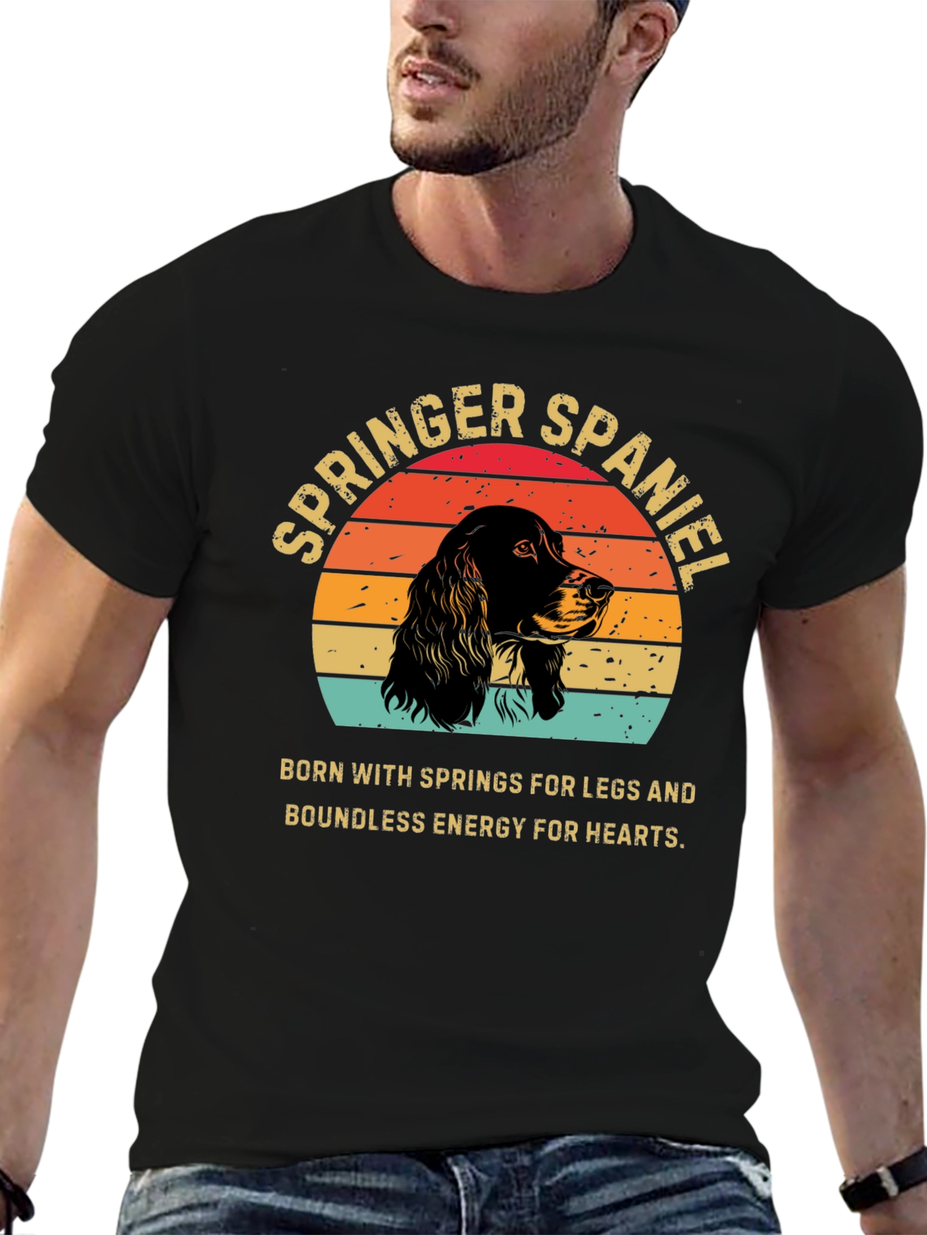 Springer Spaniel T-Shirt Dog Lover Tee