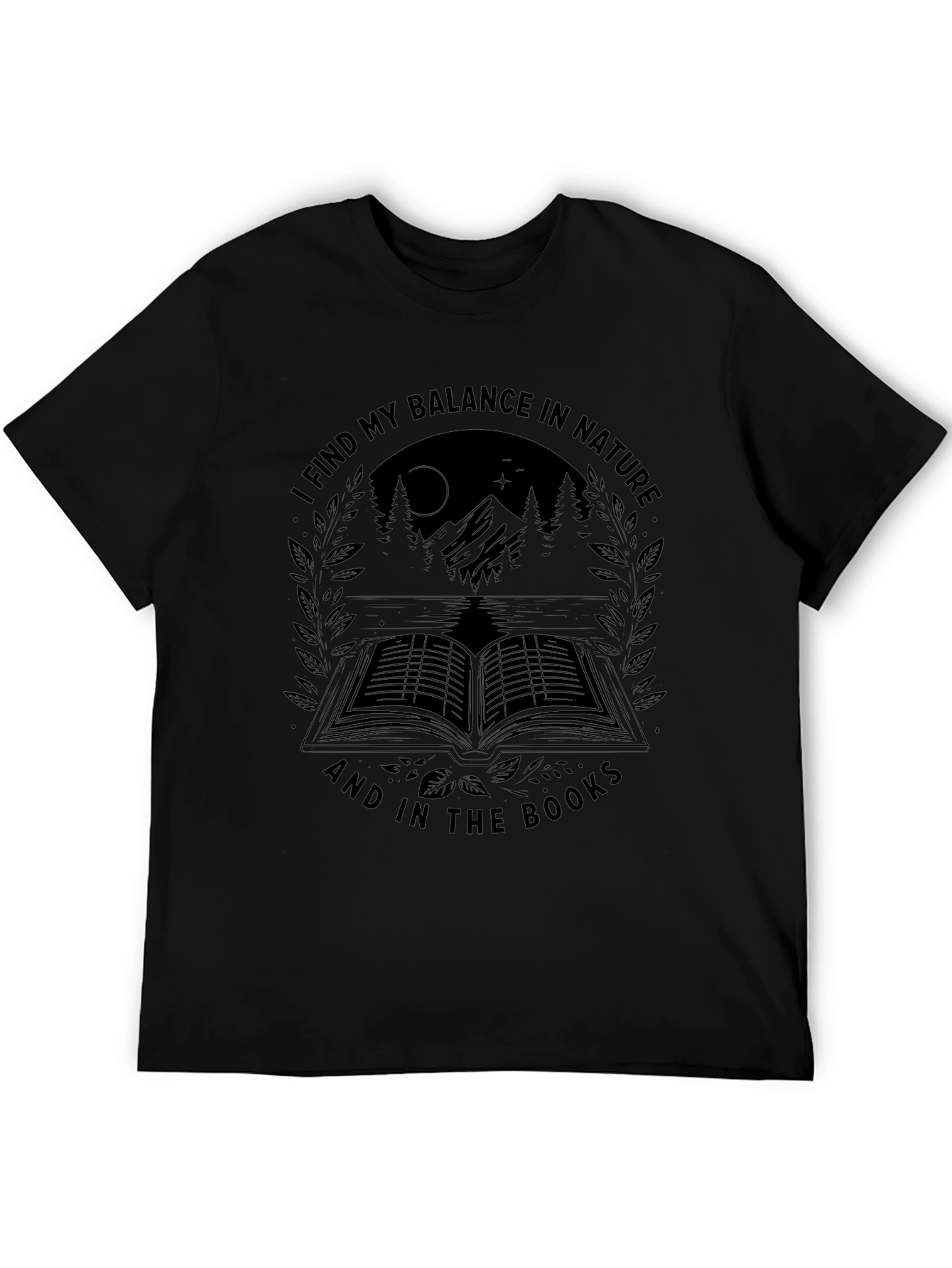 Nature & Books Graphic Tee