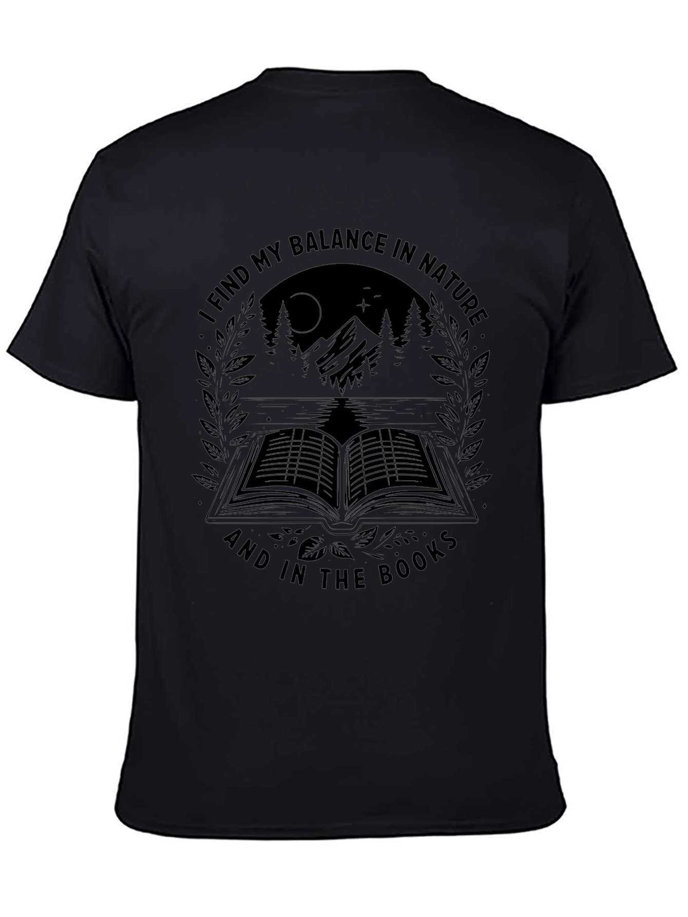 Nature & Books Graphic Tee